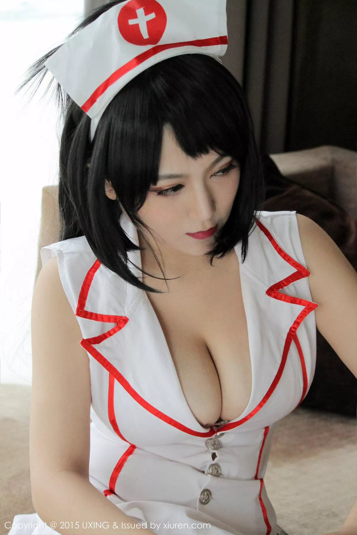 秀人集.com_[UXING优星馆]Vol.016_嫩模莲漪lenne丰满迷人的打针护士诱惑撩人写真51P