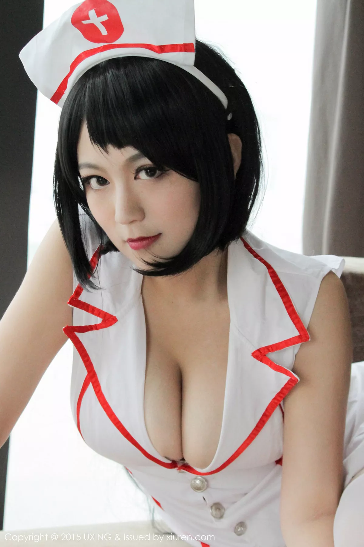 秀人集.com_[UXING优星馆]Vol.016_嫩模莲漪lenne丰满迷人的打针护士诱惑撩人写真51P