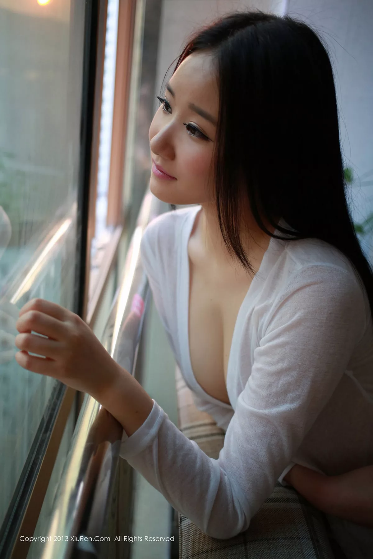 秀人集.com_[XiuRen秀人网]No.008_95后乳神妹妹胡琦Seven性感内衣美胸诱惑写真46P