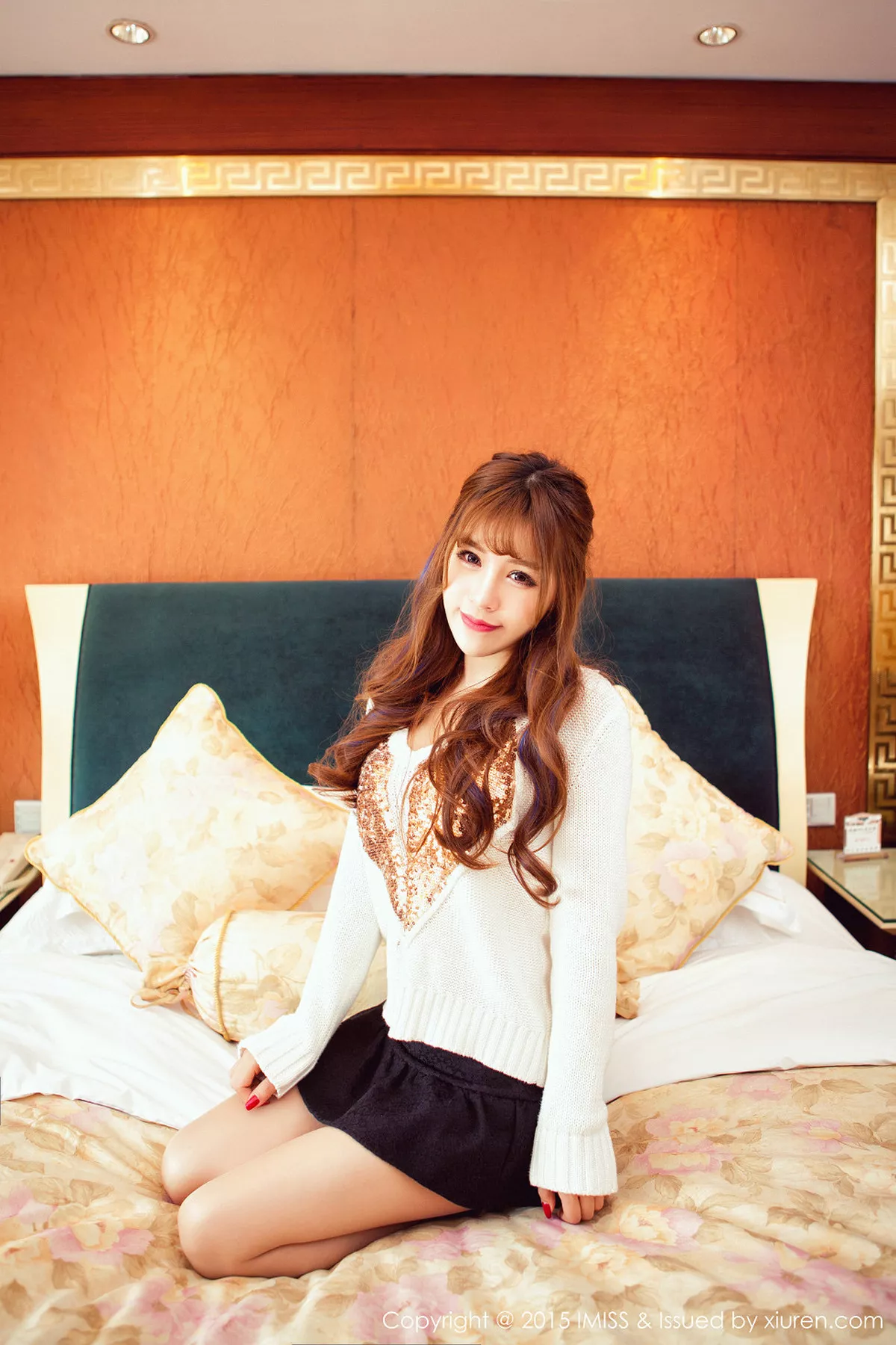 秀人集.com_[IMISS爱蜜社]Vol.012_嫩模田老师宾馆大床上性感内衣迷人豪乳写真64P