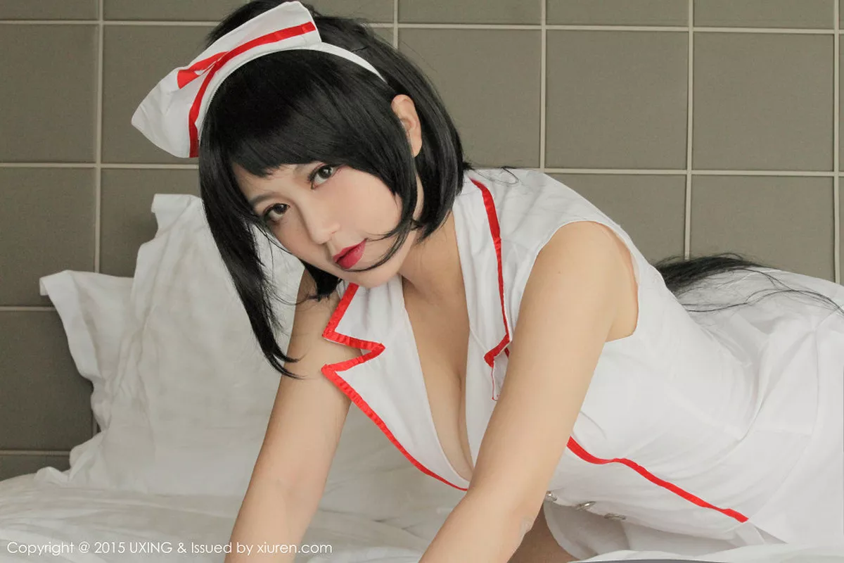 秀人集.com_[UXING优星馆]Vol.016_嫩模莲漪lenne丰满迷人的打针护士诱惑撩人写真51P