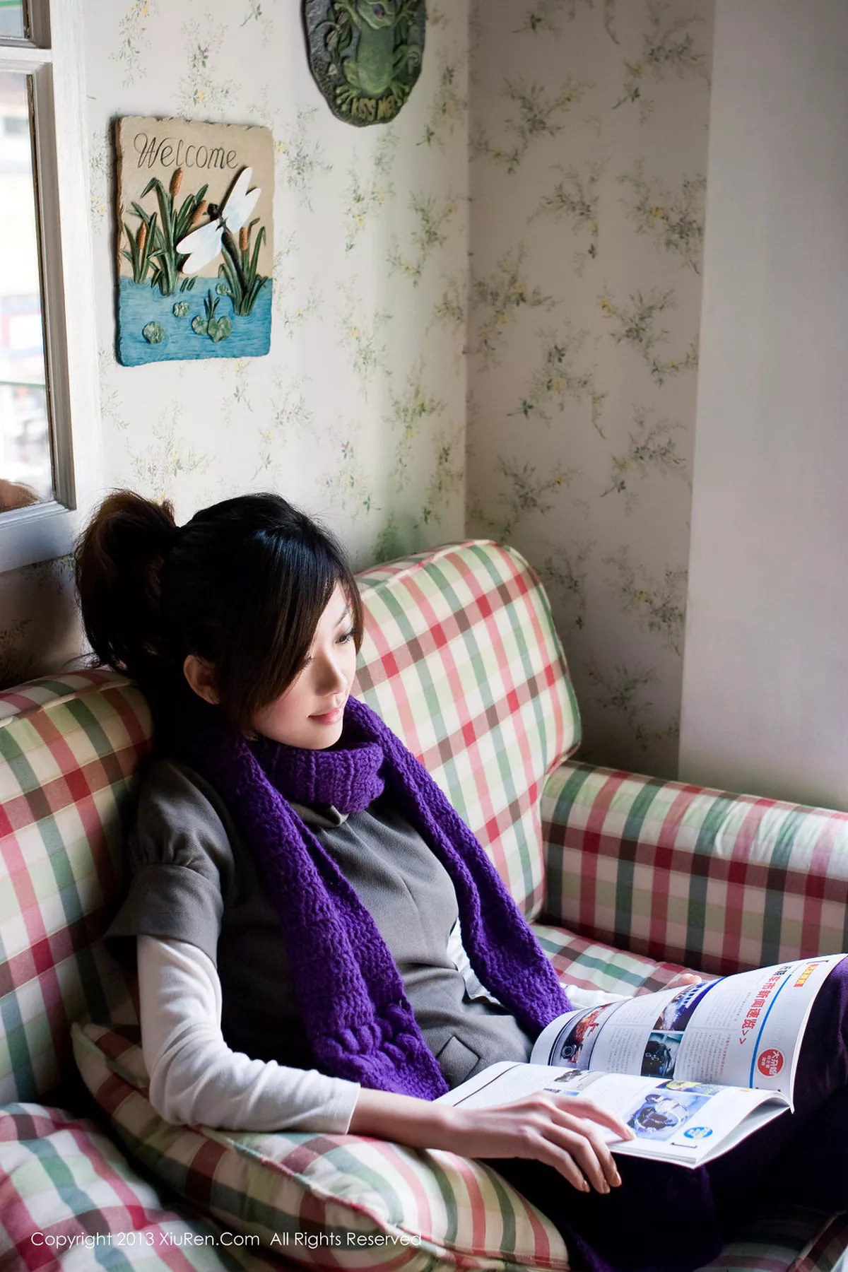 秀人集.com_[XiuRen秀人网]No.016_秀人模特加菲妹妹系列生活秀清新迷人写真49P
