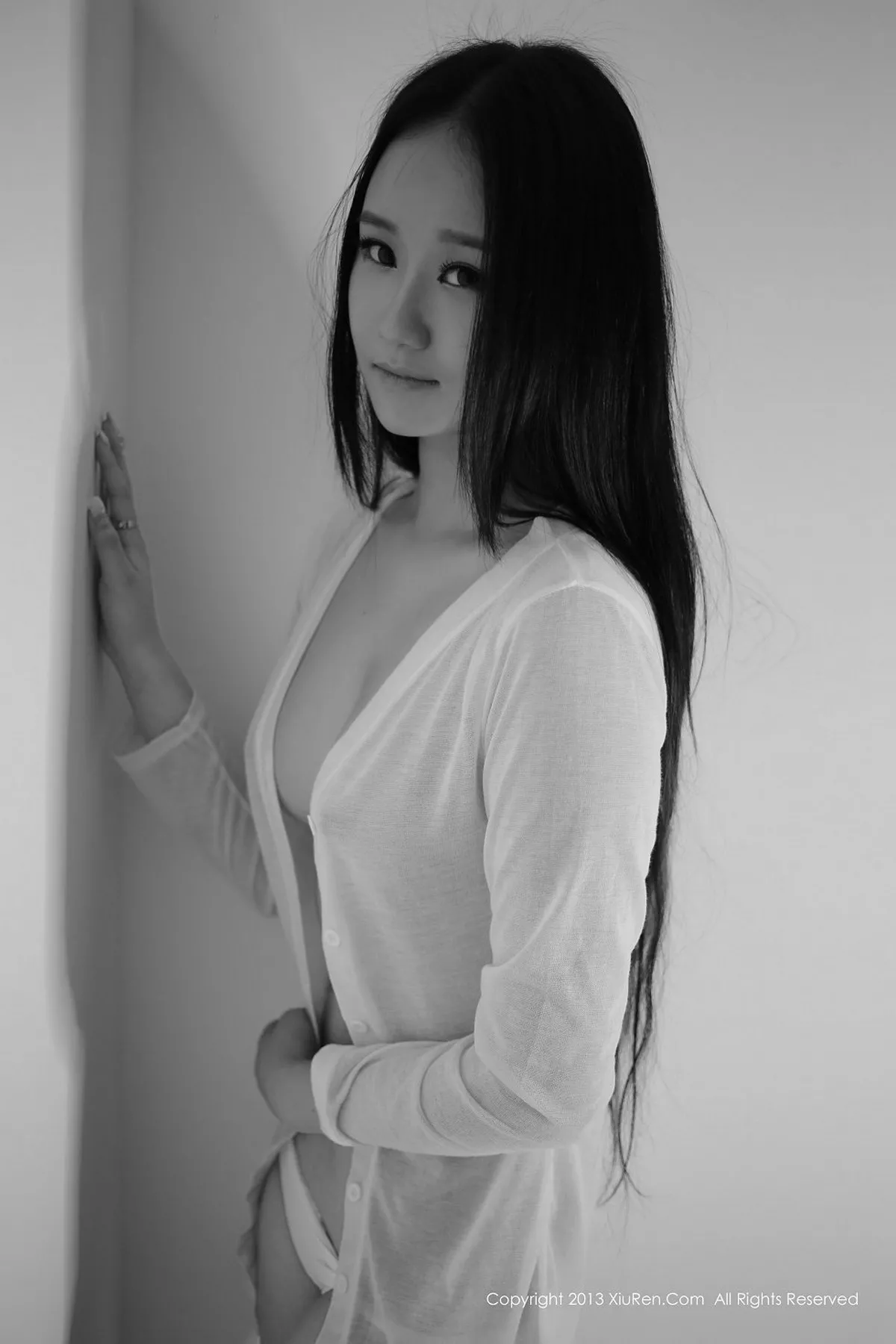 秀人集.com_[XiuRen秀人网]No.008_95后乳神妹妹胡琦Seven性感内衣美胸诱惑写真46P