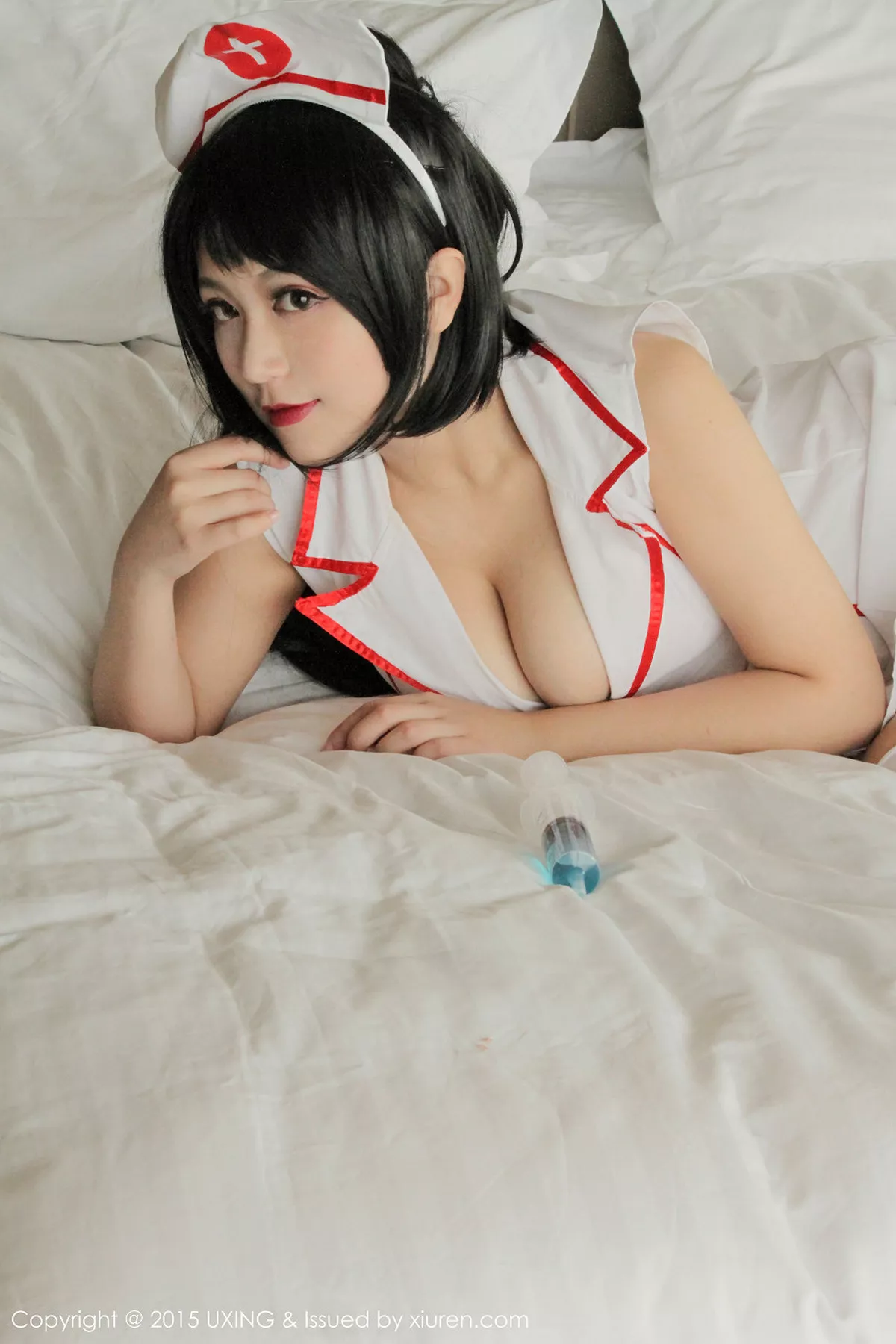 秀人集.com_[UXING优星馆]Vol.016_嫩模莲漪lenne丰满迷人的打针护士诱惑撩人写真51P