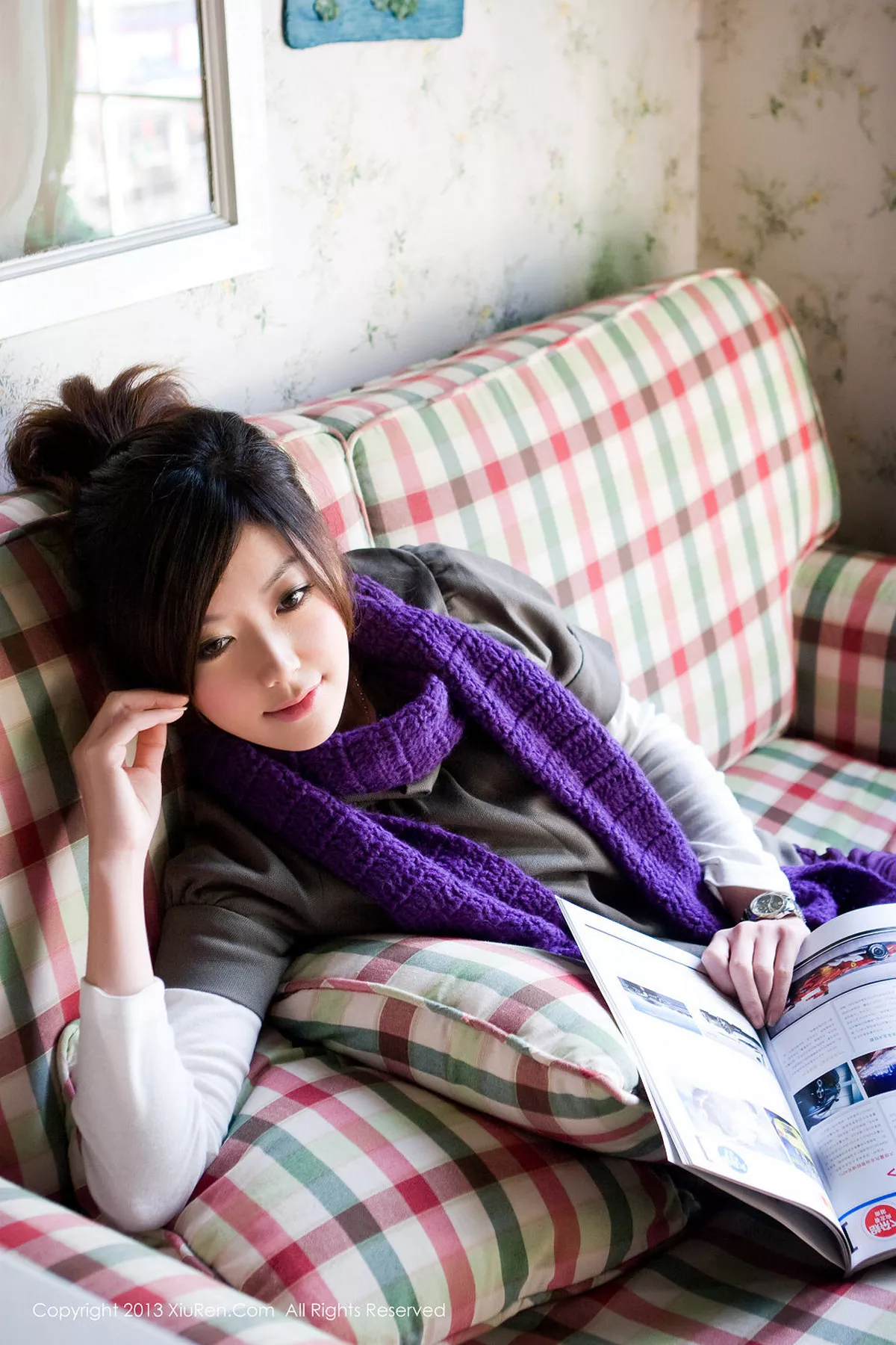 秀人集.com_[XiuRen秀人网]No.016_秀人模特加菲妹妹系列生活秀清新迷人写真49P