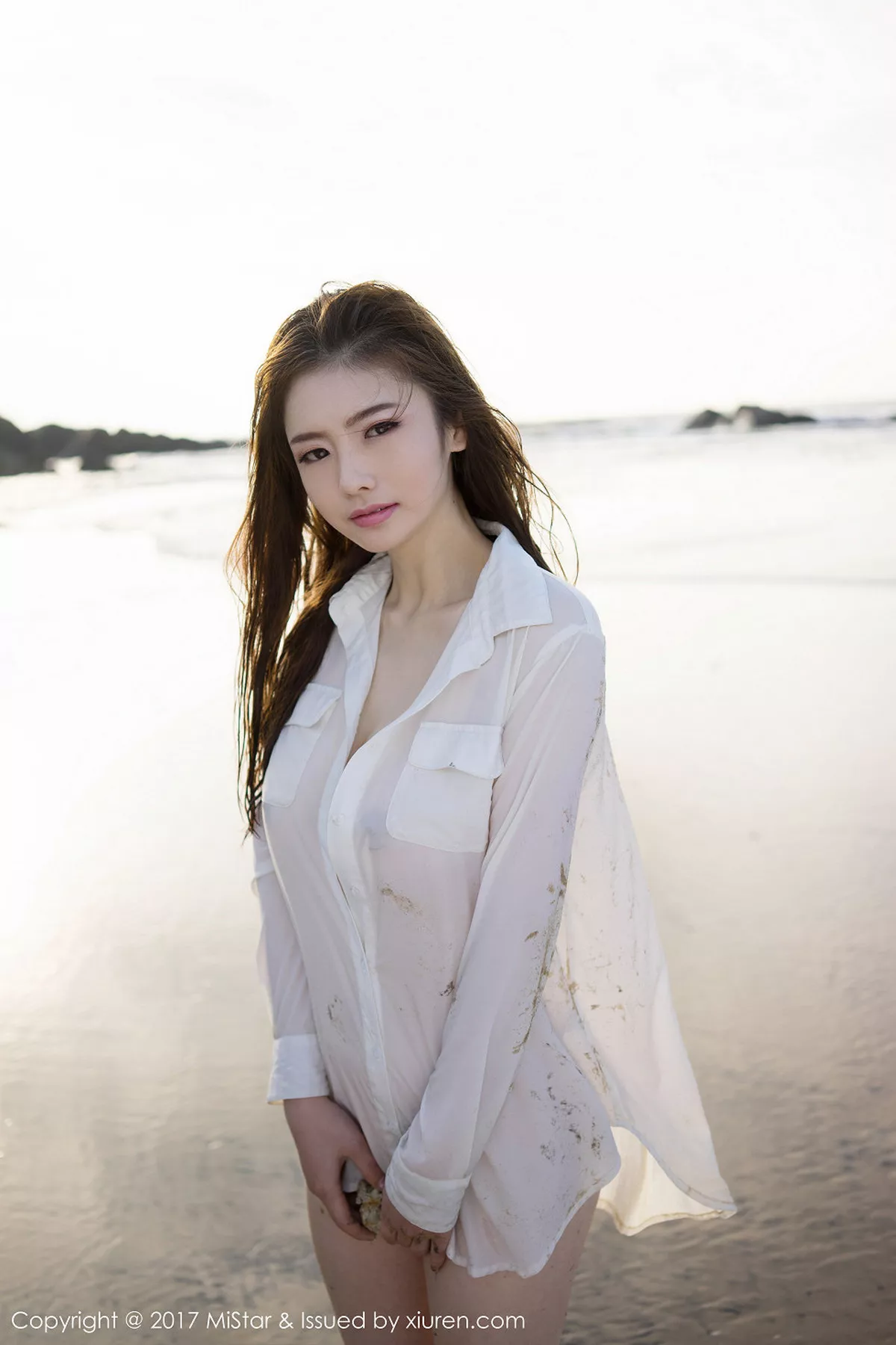 秀人集.com_[MiStar魅妍社]Vol.163_嫩模Jenny佳妮死库水+黑色蕾丝内衣秀豪乳露点诱惑写真50P