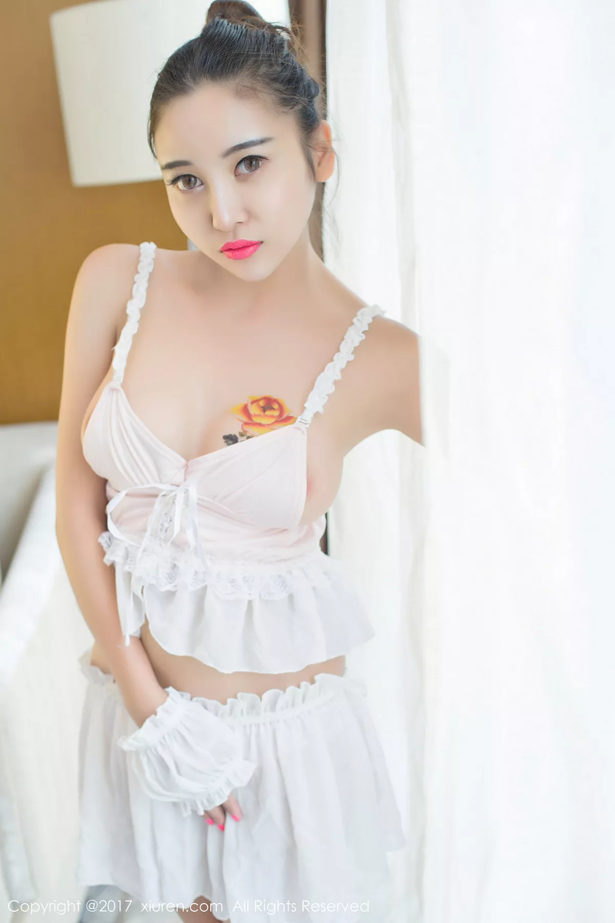 秀人集.com_[XiuRen秀人网]No.707_E罩杯巨乳嫩模李梓熙居家情趣SM套装血滴子遮点豪乳诱惑写真75P