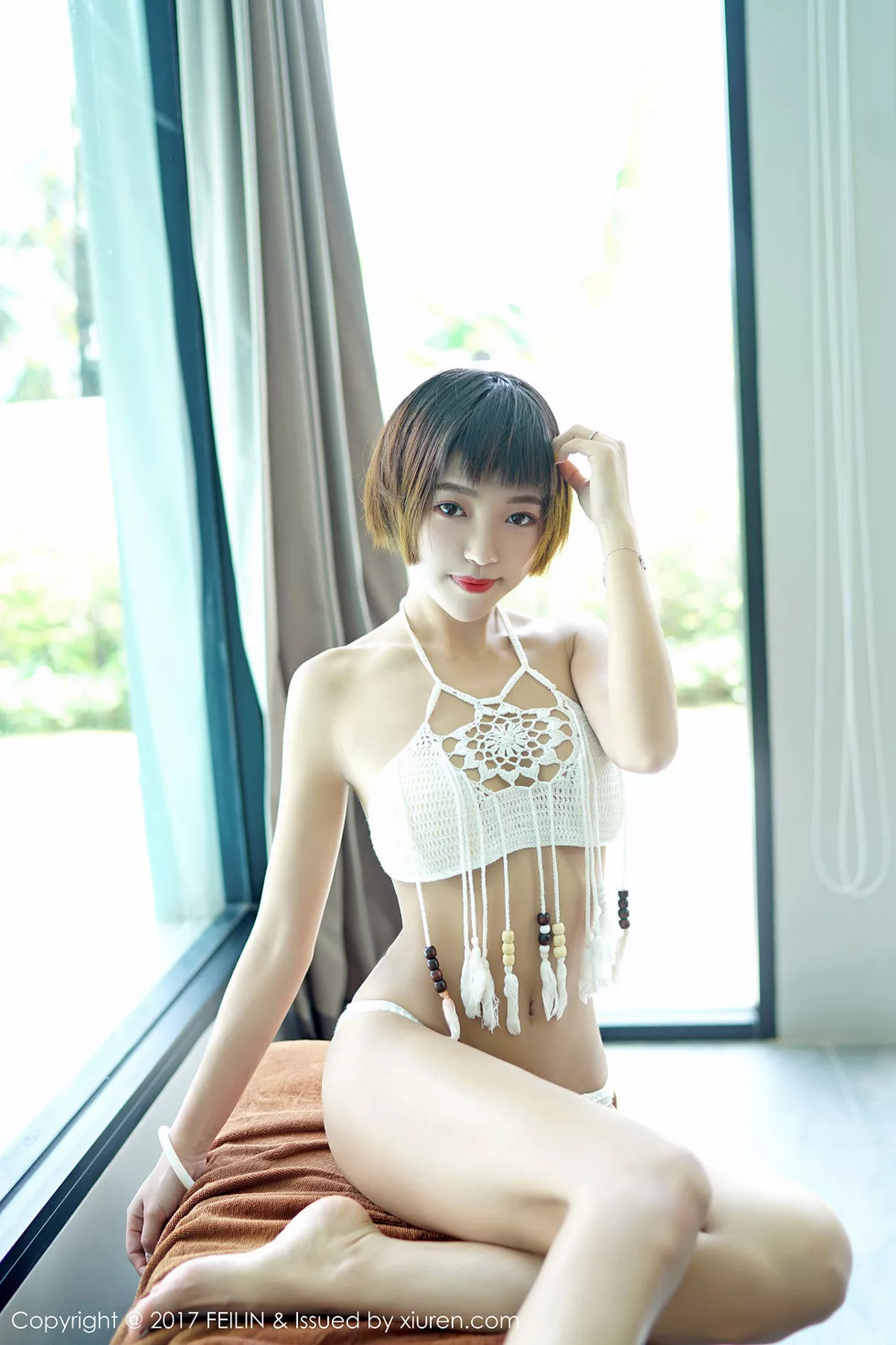 秀人集.com_[FeiLin嗲囡囡]Vol.083_嫩模冯木木LRIS泰国旅拍泳池边性感比基尼湿身诱惑写真47P