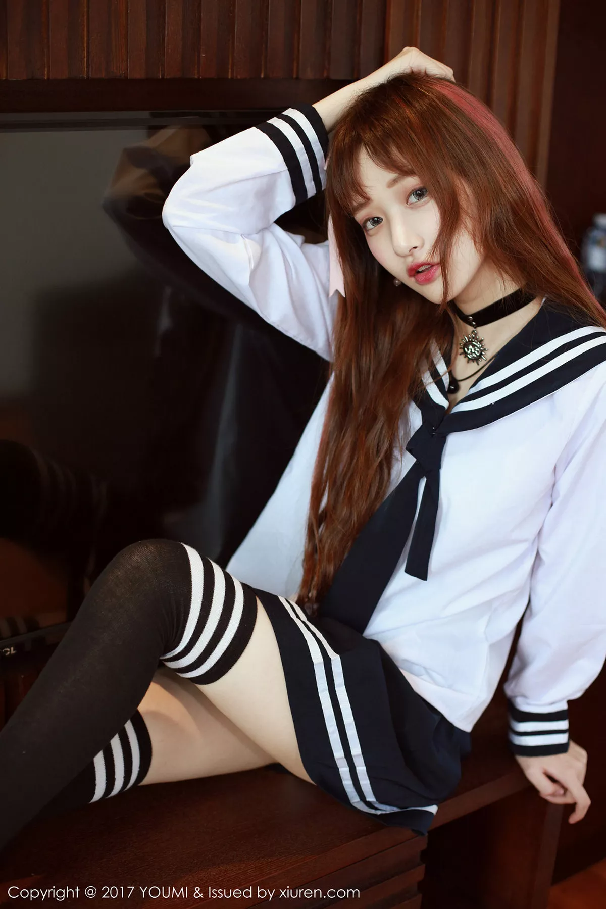 秀人集.com_[YouMi尤蜜荟]Vol.046_新人嫩模little贝壳居家白色蕾丝内衣秀白嫩肌肤性感写真50P