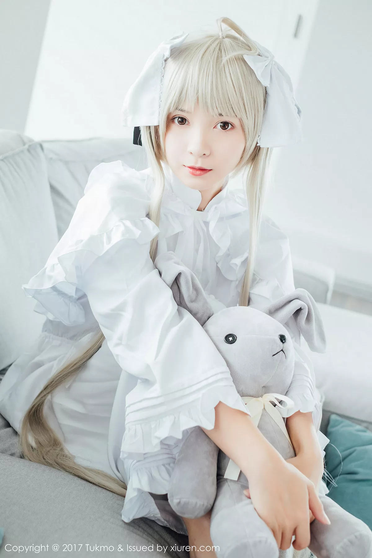 秀人集.com_[Tukmo兔几盟]Vol.097_新人嫩模鱼丸COS春日野穹系列雪嫩皮肤甜美迷人写真39P