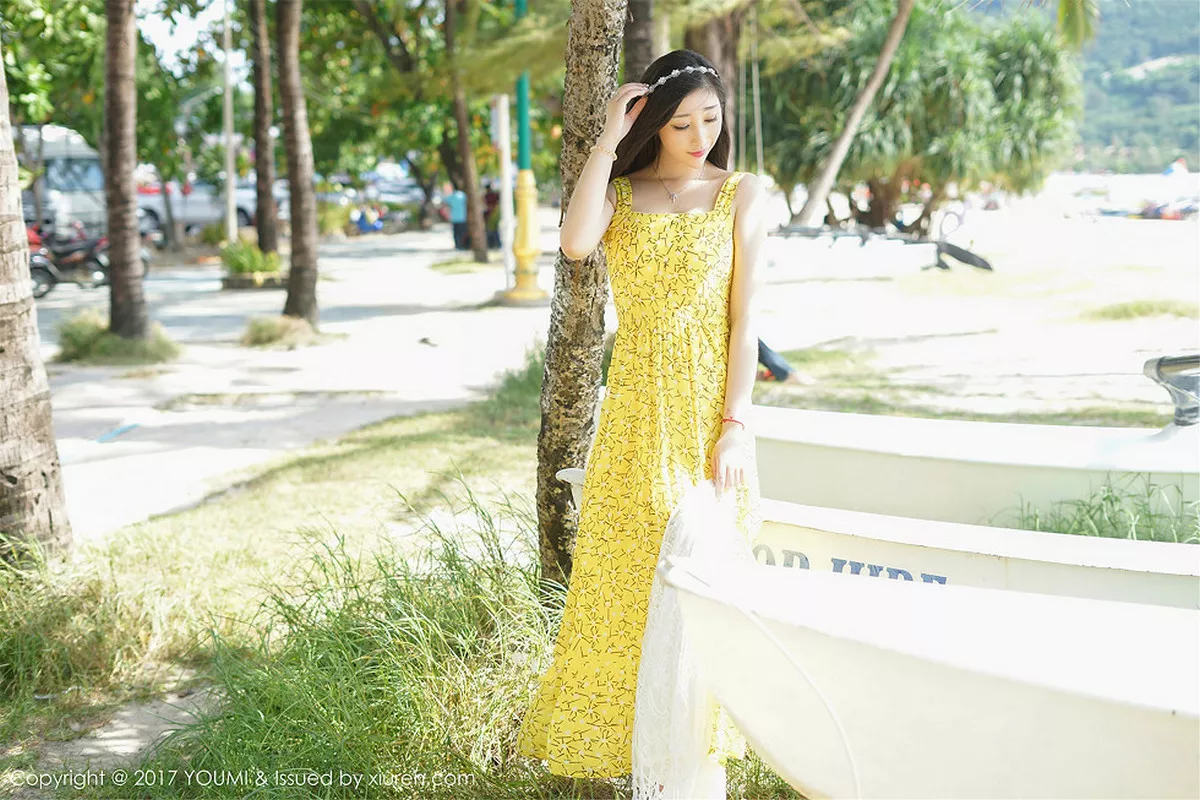 秀人集.com_[YouMi尤蜜荟]Vol.054_嫩模妲己_Toxic普吉岛旅拍黑丝连体渔网大尺度真空美乳诱惑写真46P