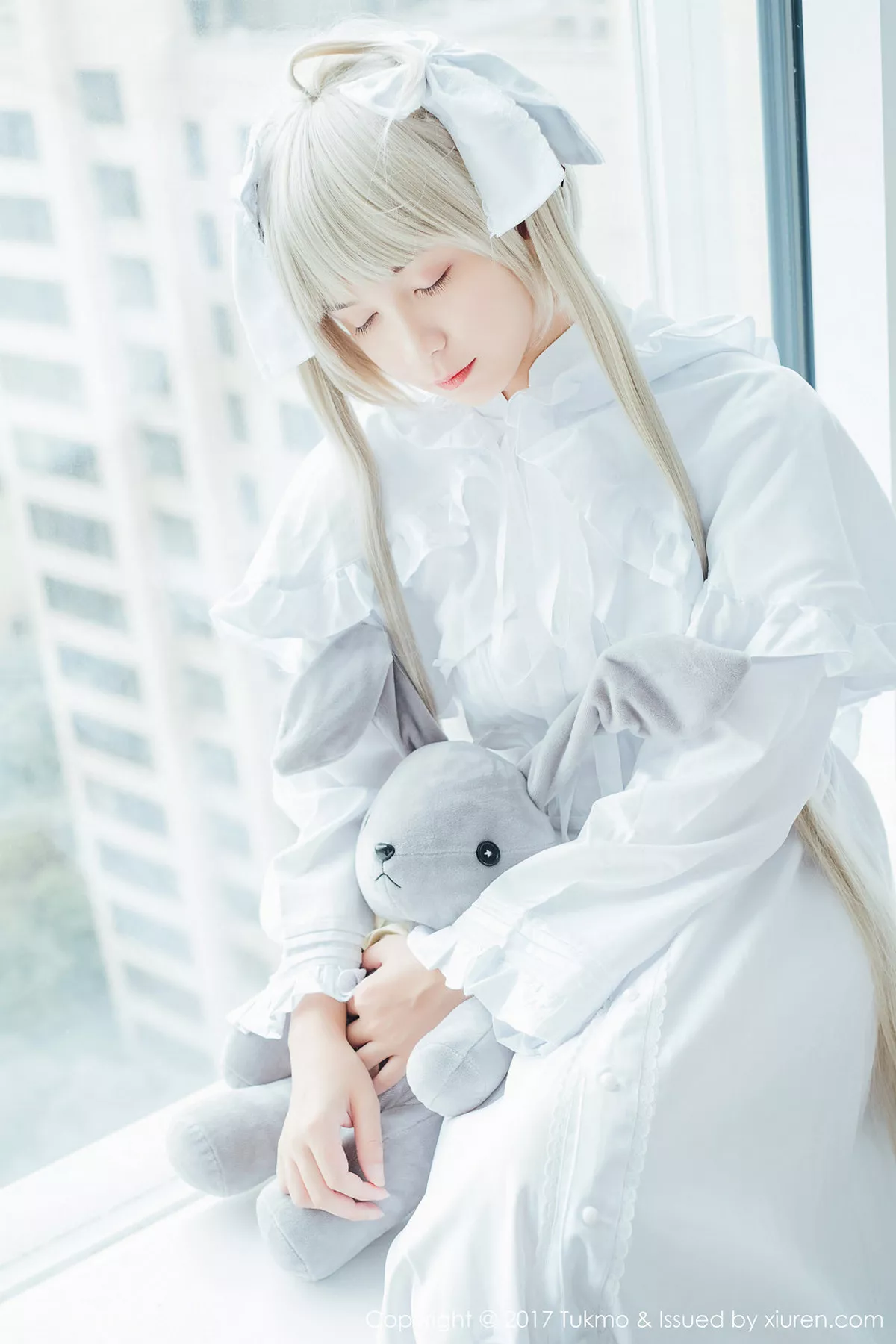 秀人集.com_[Tukmo兔几盟]Vol.097_新人嫩模鱼丸COS春日野穹系列雪嫩皮肤甜美迷人写真39P