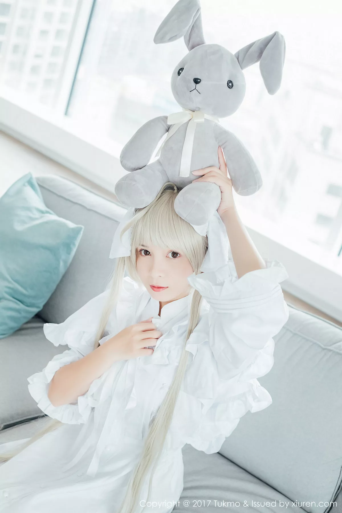 秀人集.com_[Tukmo兔几盟]Vol.097_新人嫩模鱼丸COS春日野穹系列雪嫩皮肤甜美迷人写真39P