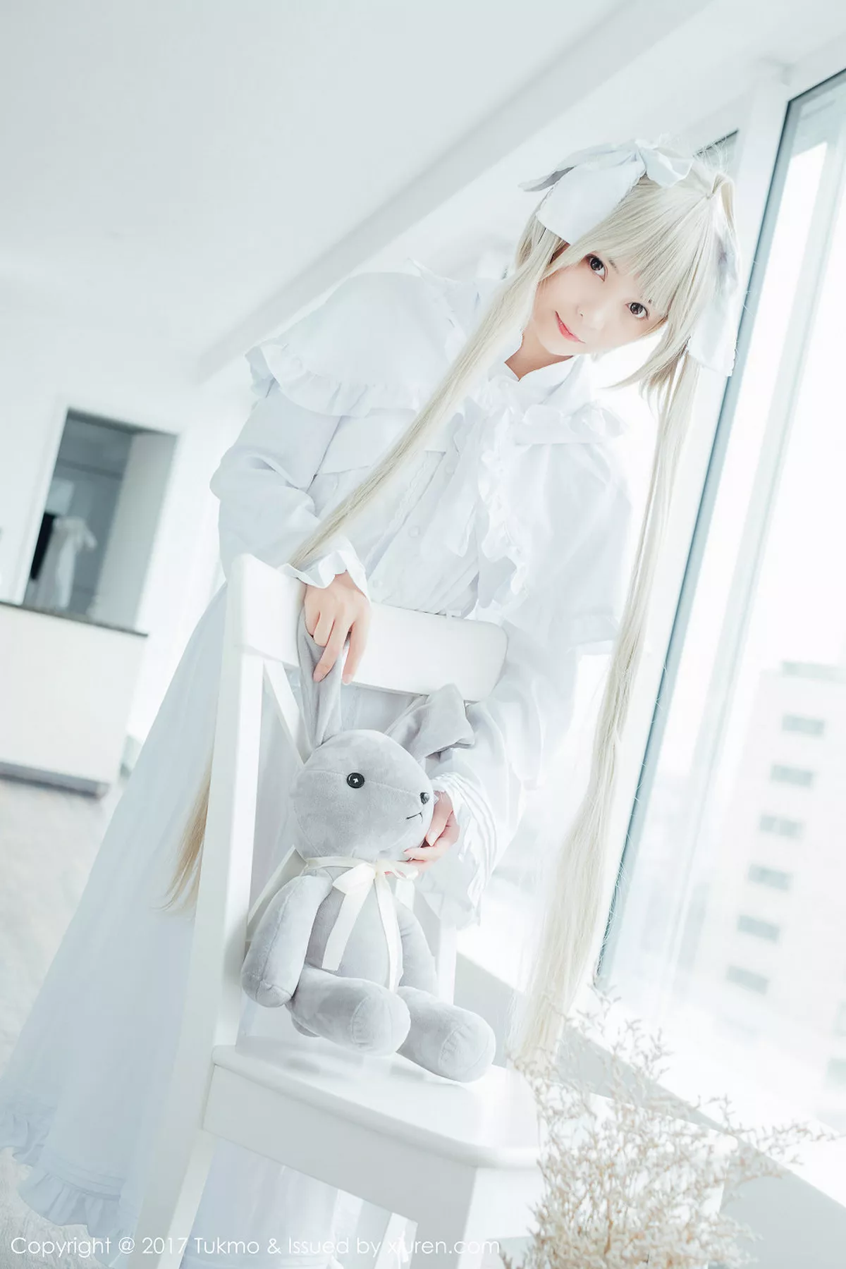 秀人集.com_[Tukmo兔几盟]Vol.097_新人嫩模鱼丸COS春日野穹系列雪嫩皮肤甜美迷人写真39P