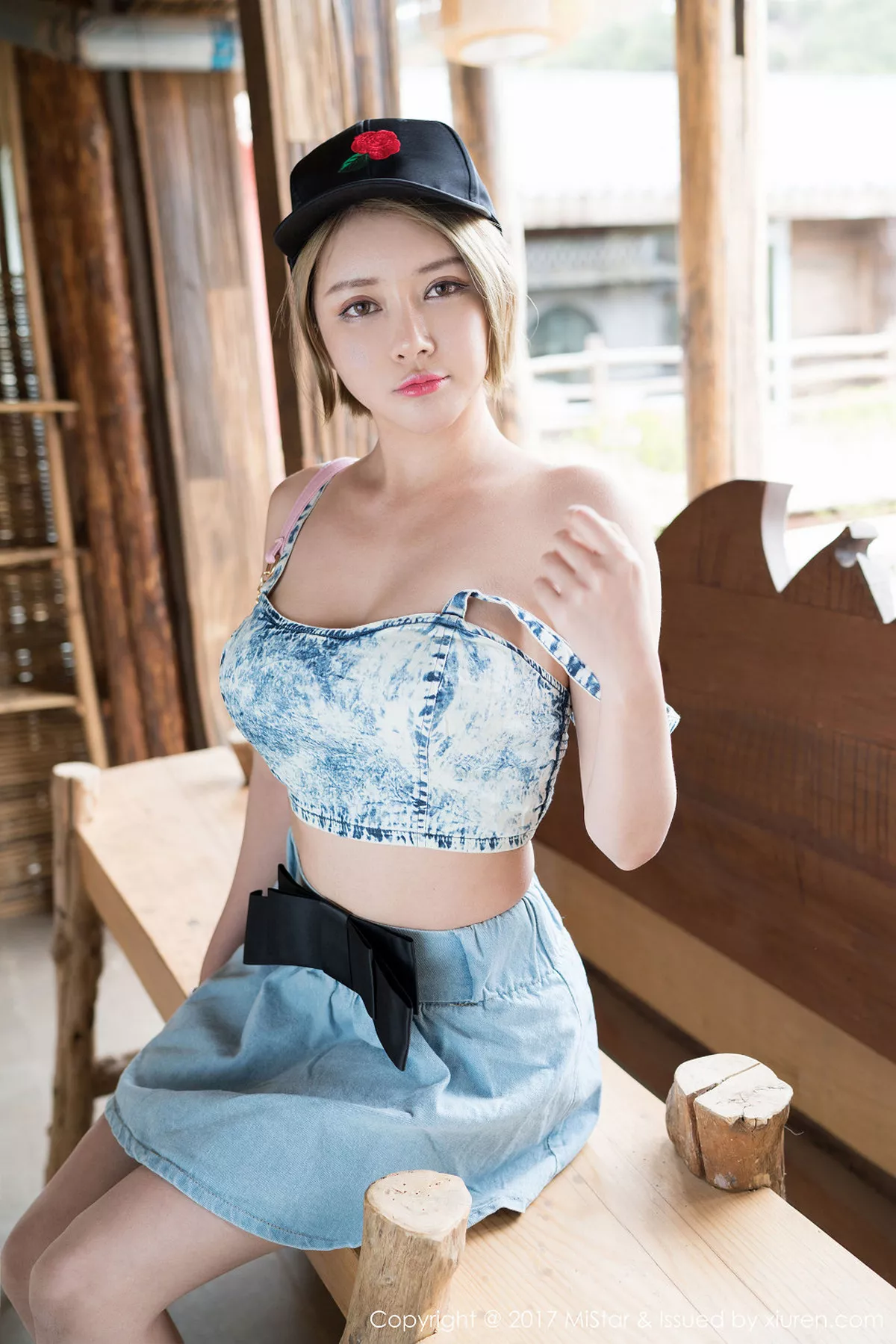 秀人集.com_[MiStar魅妍社]Vol.174_性感女神凯竹BuiBui丽江旅拍白色蕾丝内裤撩人诱惑写真40P