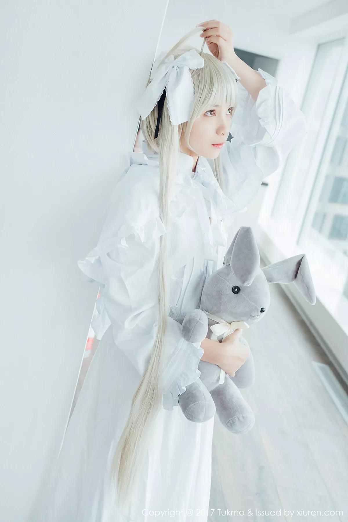 秀人集.com_[Tukmo兔几盟]Vol.097_新人嫩模鱼丸COS春日野穹系列雪嫩皮肤甜美迷人写真39P