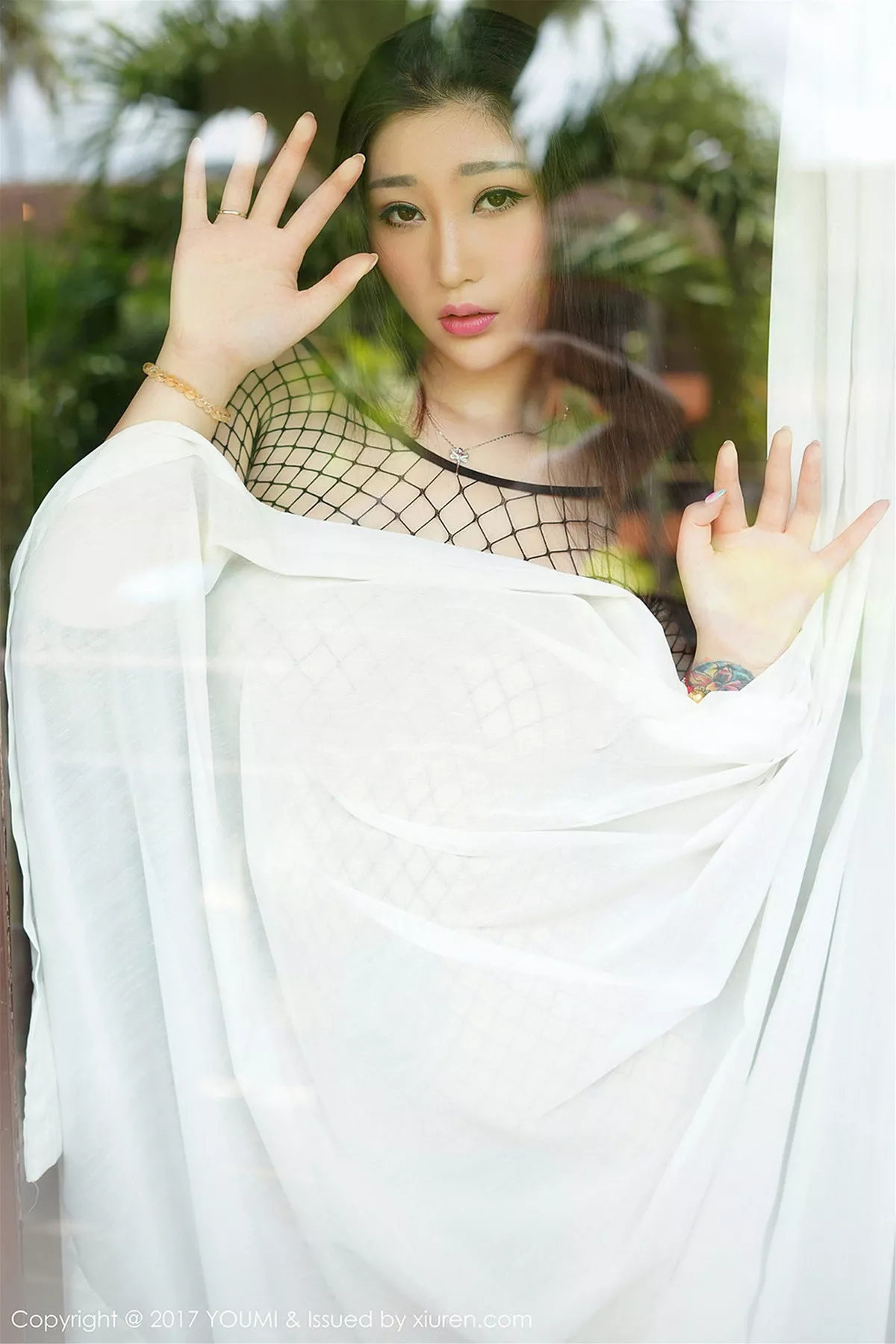 秀人集.com_[YouMi尤蜜荟]Vol.054_嫩模妲己_Toxic普吉岛旅拍黑丝连体渔网大尺度真空美乳诱惑写真46P