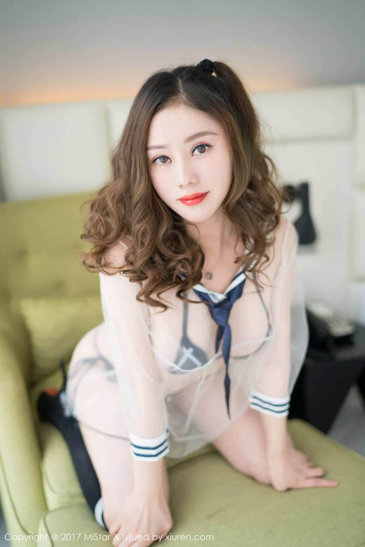 秀人集.com_[MiStar魅妍社]Vol.187_嫩模雪千紫居家私房透明薄纱秀美乳丁字裤翘臀诱惑写真46P