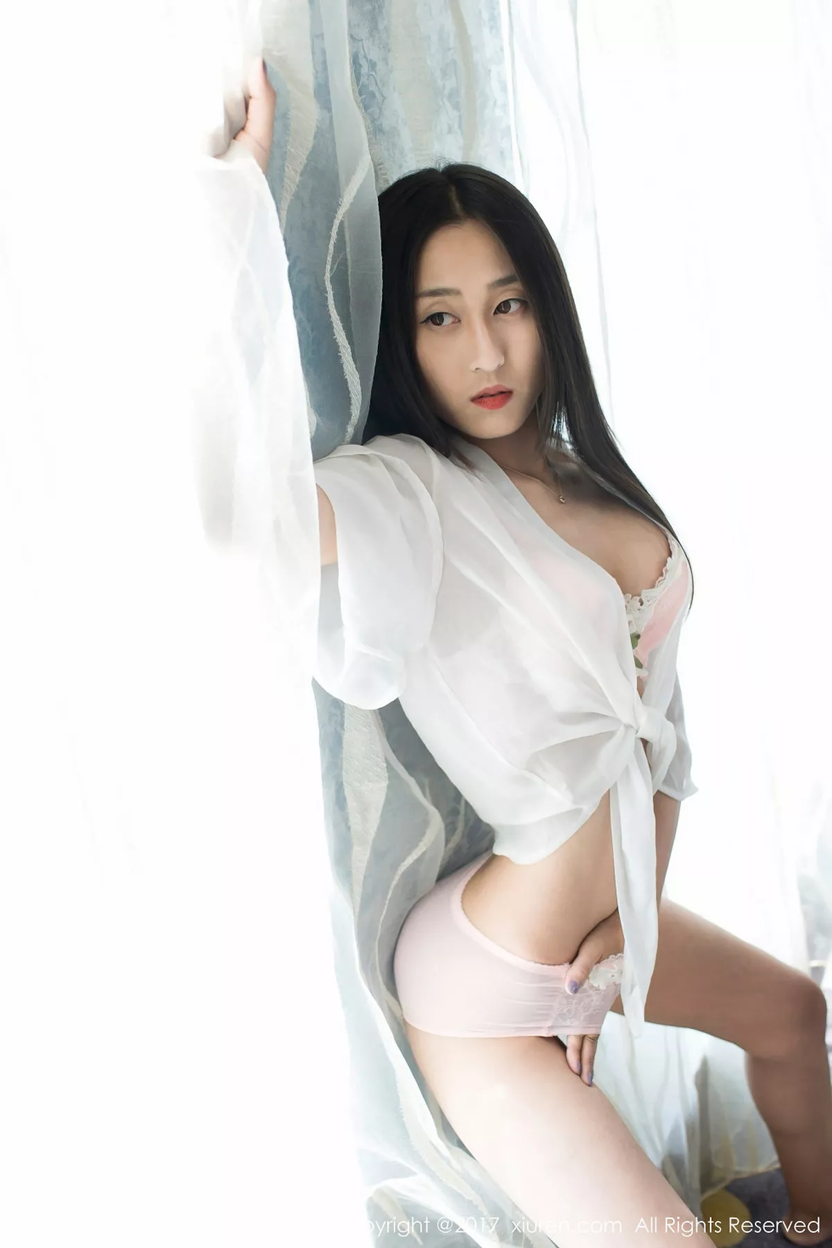 秀人集.com_[XiuRen秀人网]No.802_嫩模雨涵Iris日系学生制服性感内裤秀完美身材清爽迷人写真45P