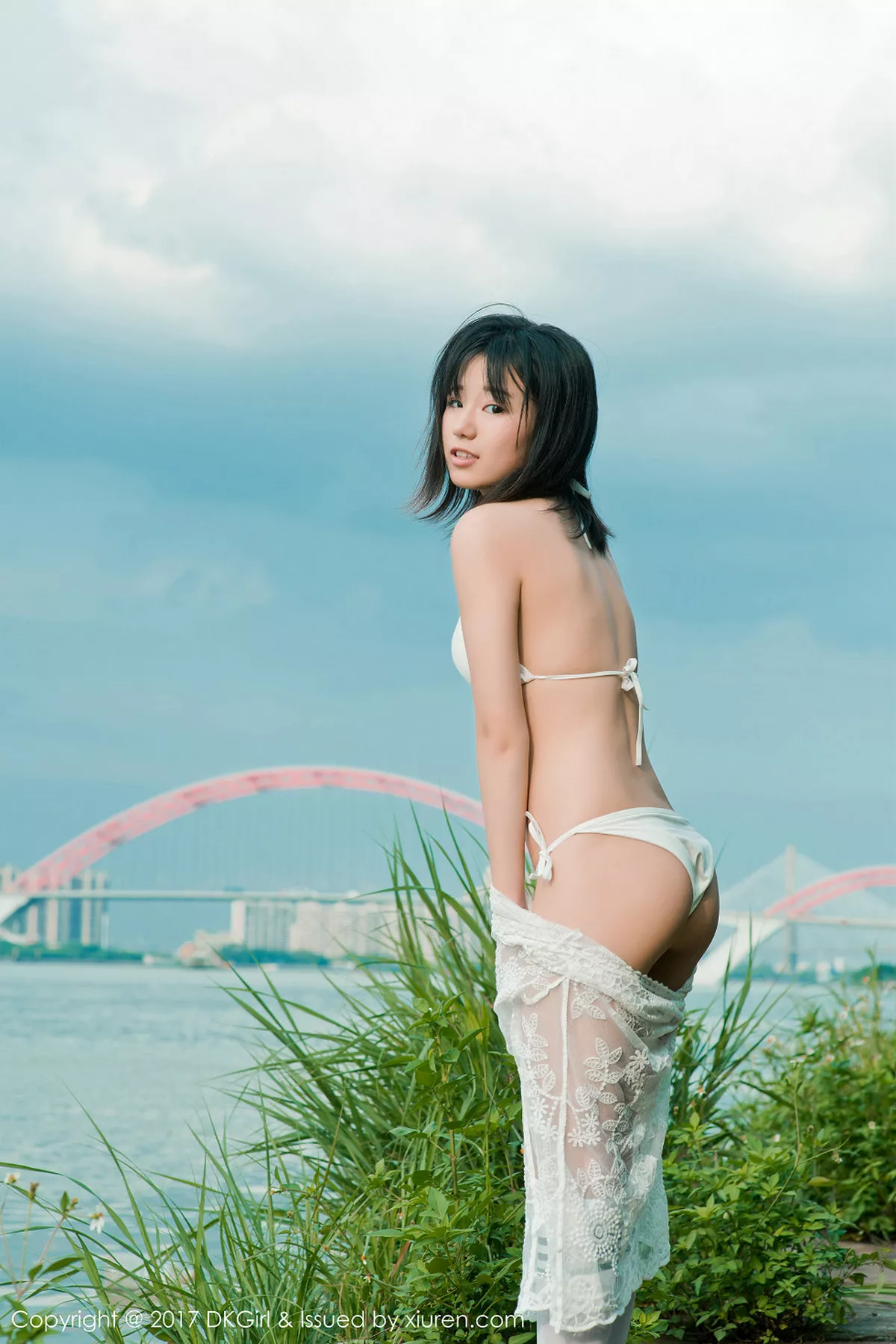 秀人集.com_[DKGirl御女郎]Vol.033_嫩模仓井优香运动特辑撩衣双手挡乳全裸秀美背诱惑写真54P