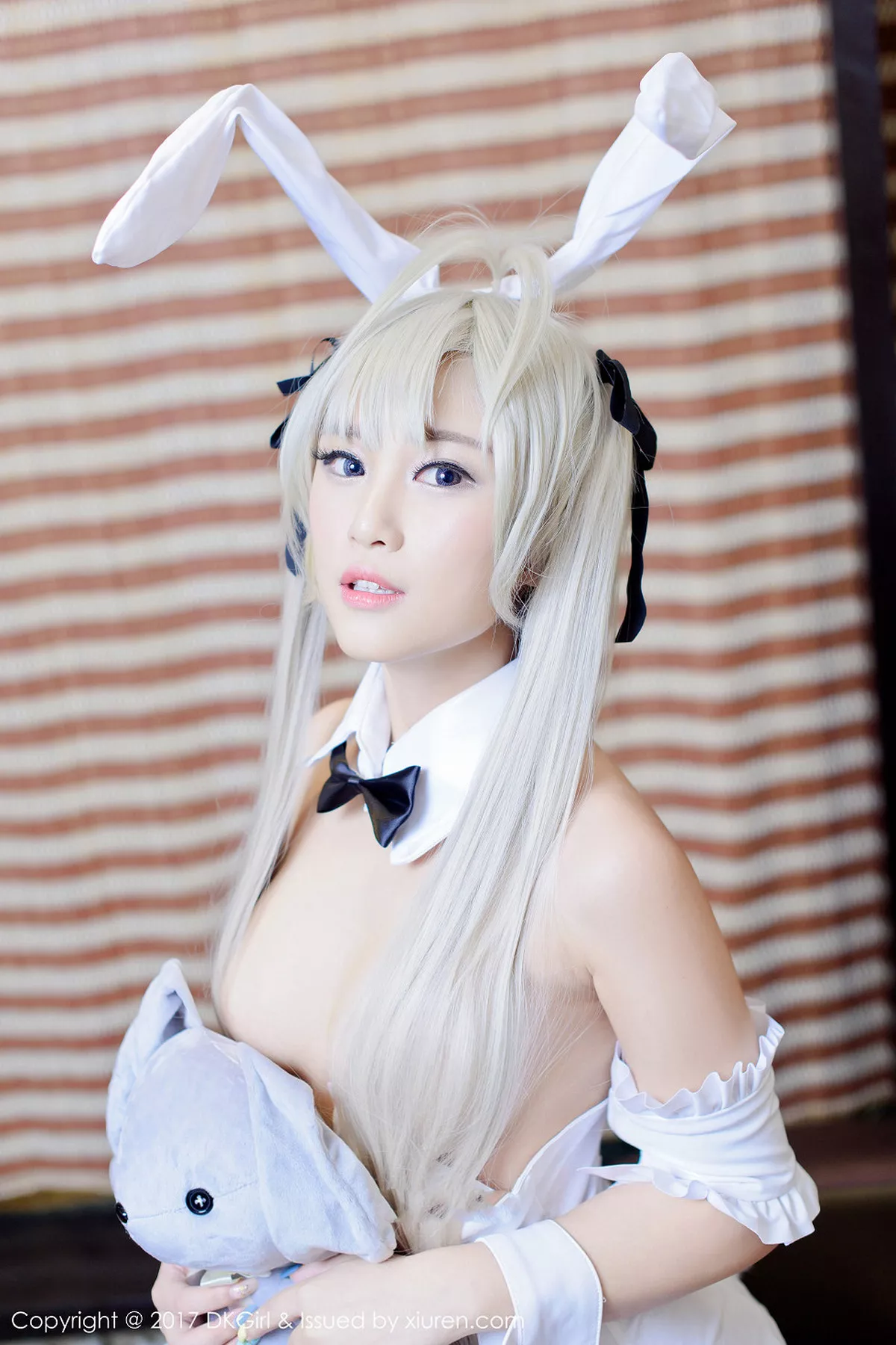 秀人集.com_[DKGirl御女郎]Vol.036_纯美少女萌宝儿BoA性感兔女郎COS白嫩肌肤完美诱惑写真55P