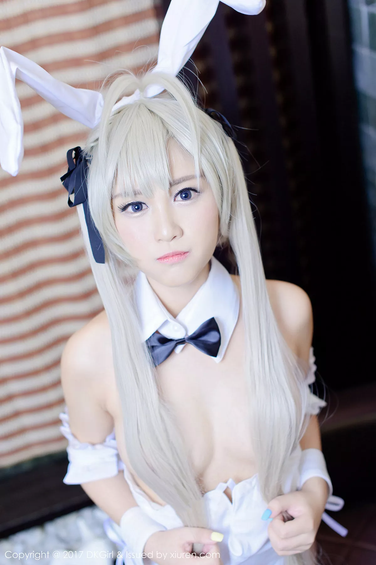 秀人集.com_[DKGirl御女郎]Vol.036_纯美少女萌宝儿BoA性感兔女郎COS白嫩肌肤完美诱惑写真55P