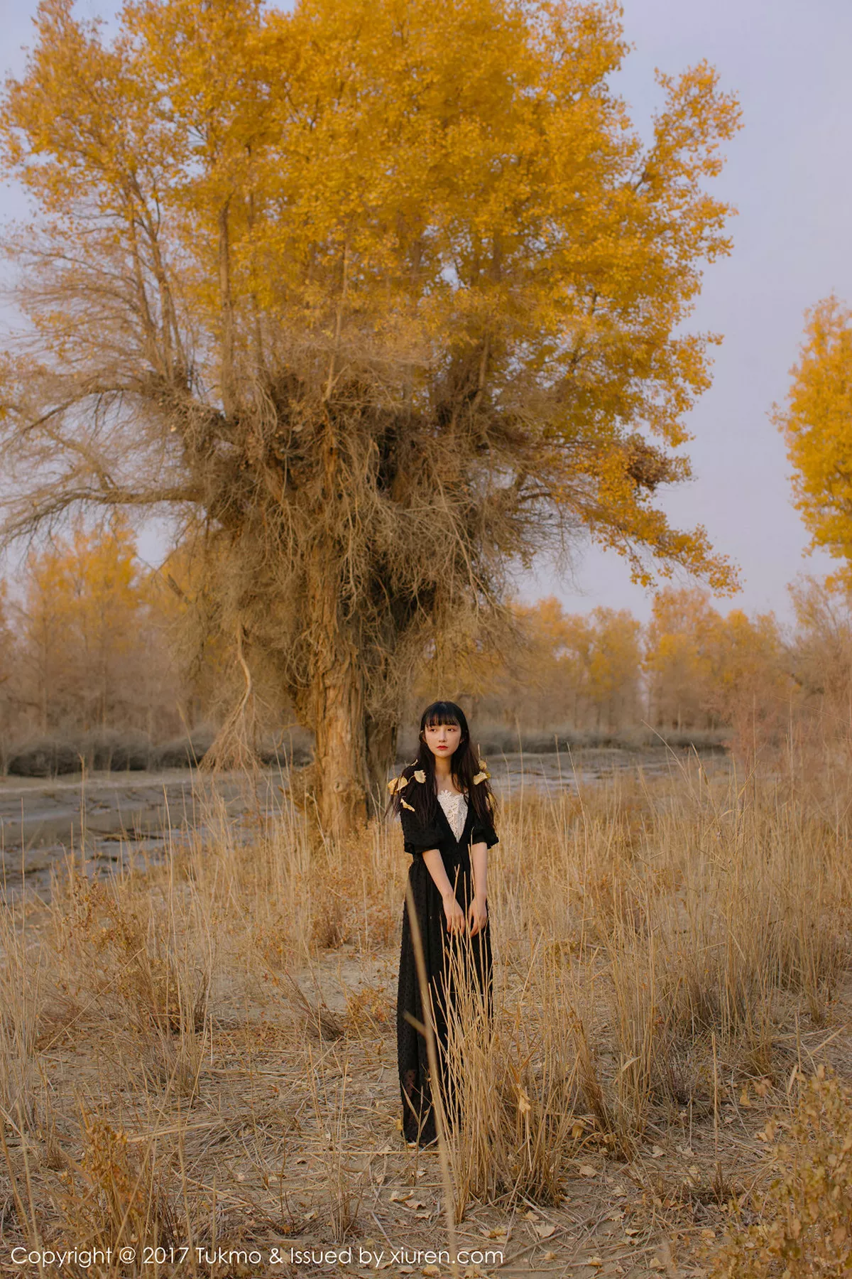 秀人集.com_[Tukmo兔几盟]Vol.104_美女主播之应沙漠旅拍清新连身裙系列唯美迷人写真40P