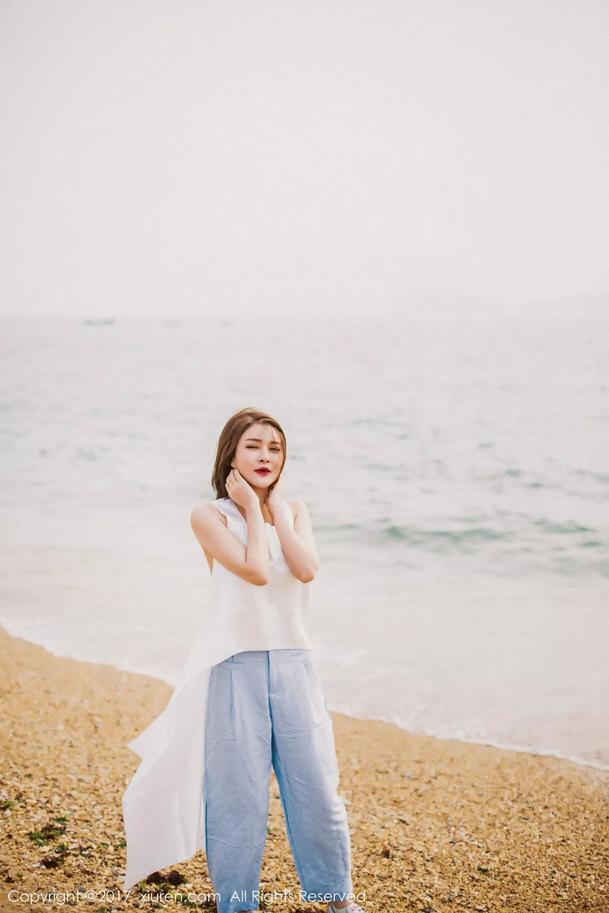 秀人集.com_[XiuRen秀人网]No.879_嫩模女神廿十黑色蕾丝睡裙秀完美身材浴室湿身诱惑写真48P