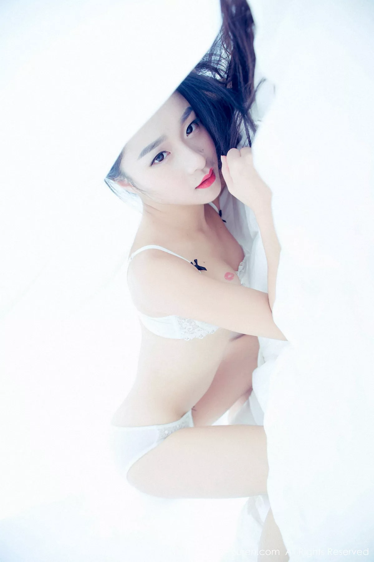 秀人集.com_[XiuRen秀人网]No.883_嫩模绮梦Cherish齐逼牛仔裤配白色内衣紧身秀完美身材写真46P