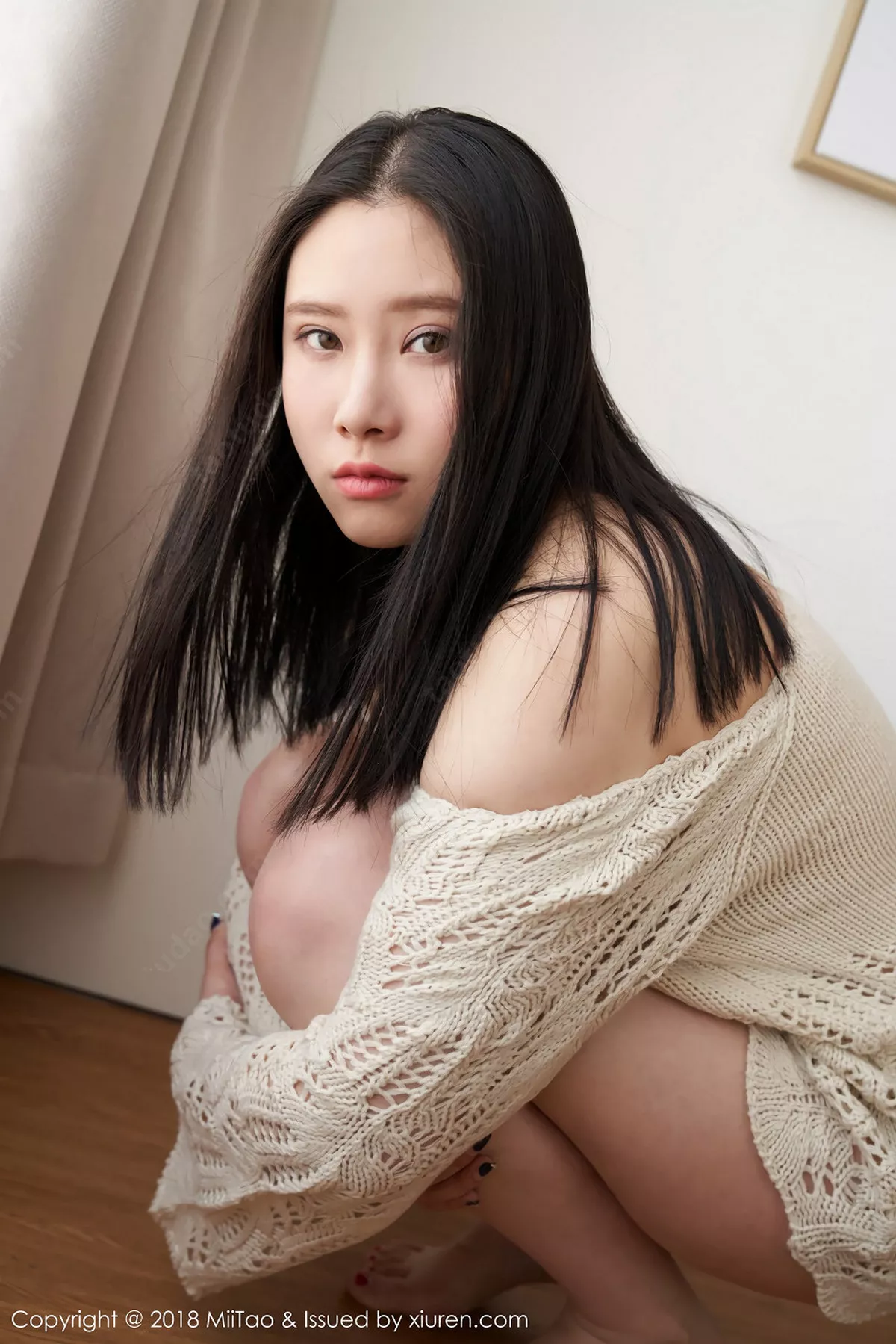 秀人集.com_[MiiTao蜜桃社]Vol.093_嫩模苏珊娜Susana居家缕空毛衣全脱秀完美人体艺术诱惑写真53P