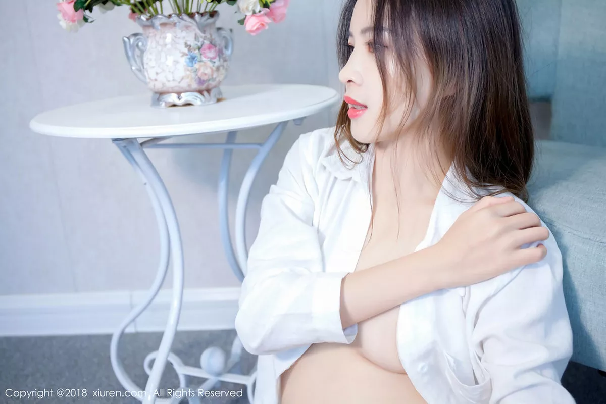 秀人集.com_[XiuRen秀人网]No.909_嫩模涵涵猫全裸上身双手遮点无内黑丝裤袜透视诱惑写真50P