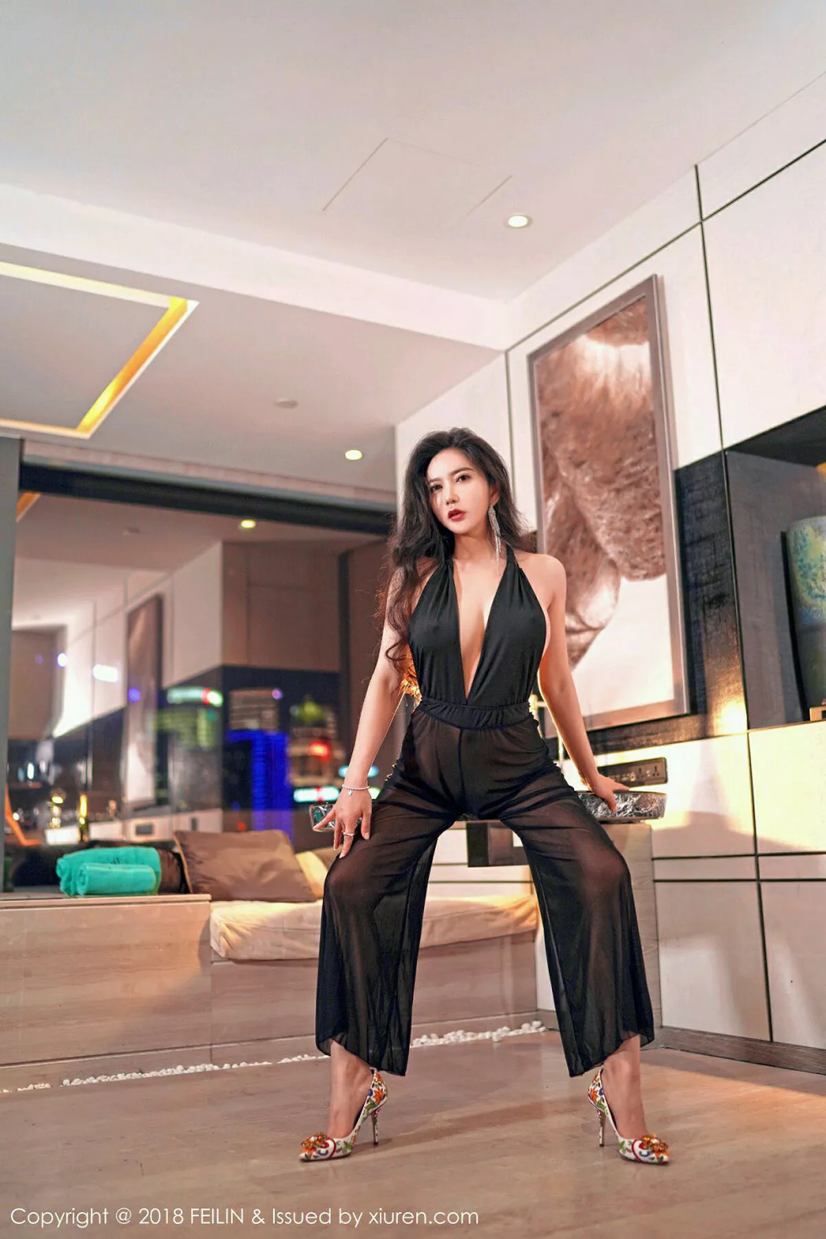 秀人集.com_[FeiLin嗲囡囡]Vol.130_嫩模心妍公主居家私房大尺度全裸人体艺术完美诱惑写真38P