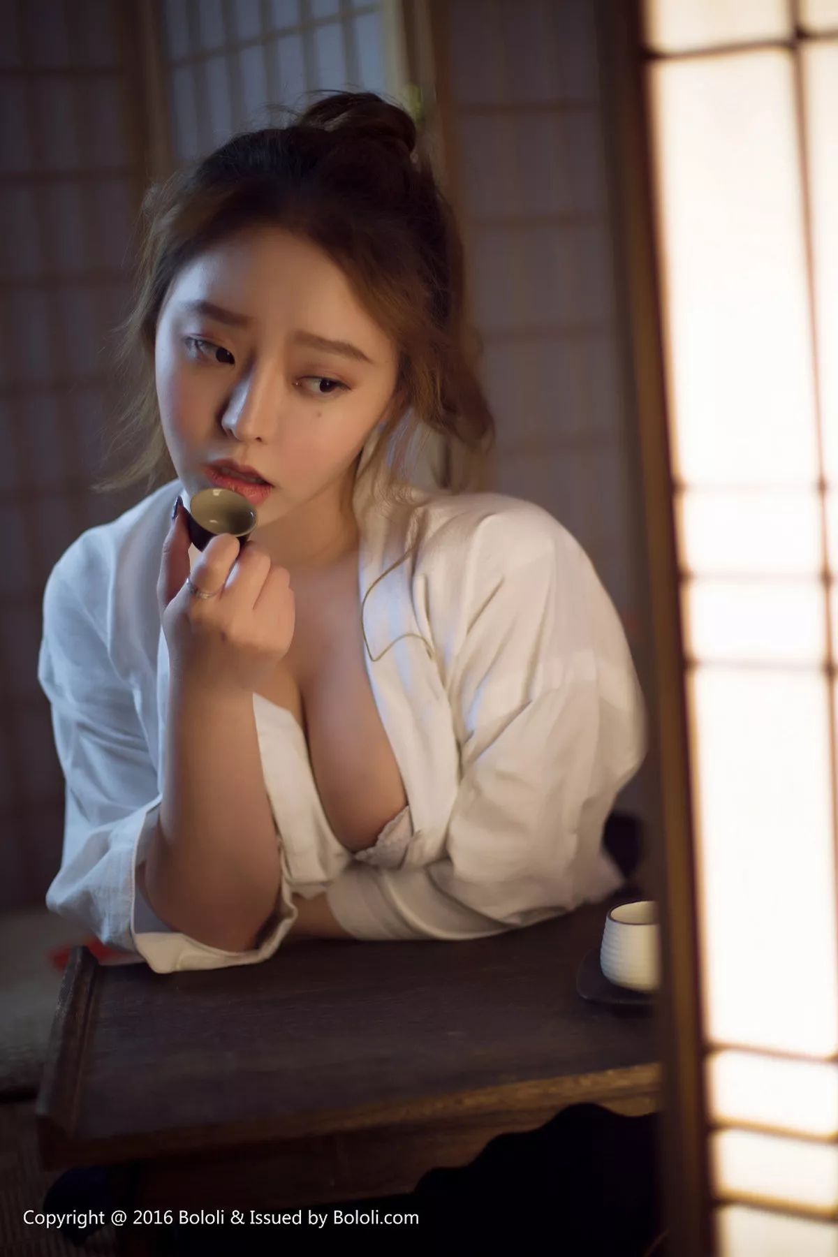 秀人集.com_[Tukmo兔几盟]Vol.111_嫩模柳侑绮化身剑道美少女性感白色内衣爆乳诱惑写真25P