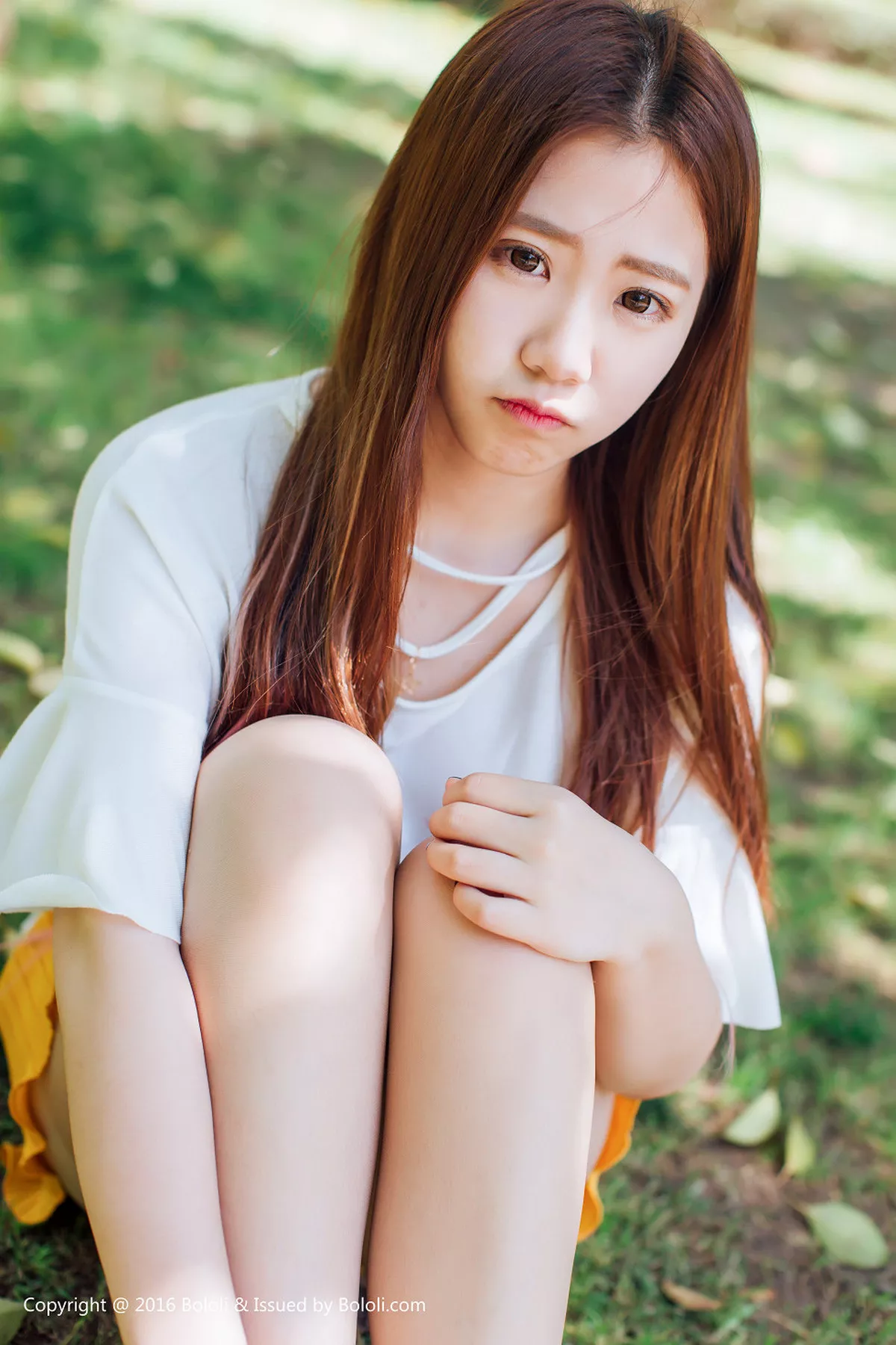 秀人集.com_[Tukmo兔几盟]Vol.109_清纯嫩模董成丽游乐园里白色短袖衫配黄色短裙清爽迷人写真40P