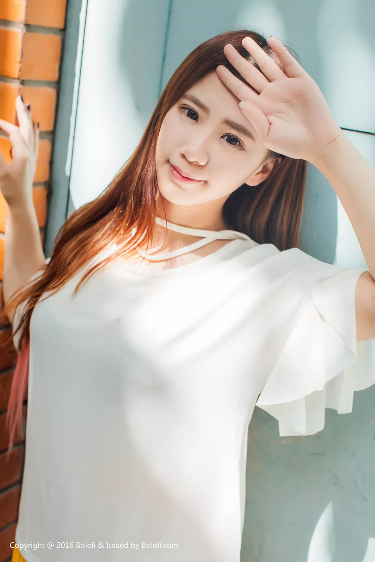 秀人集.com_[Tukmo兔几盟]Vol.109_清纯嫩模董成丽游乐园里白色短袖衫配黄色短裙清爽迷人写真40P