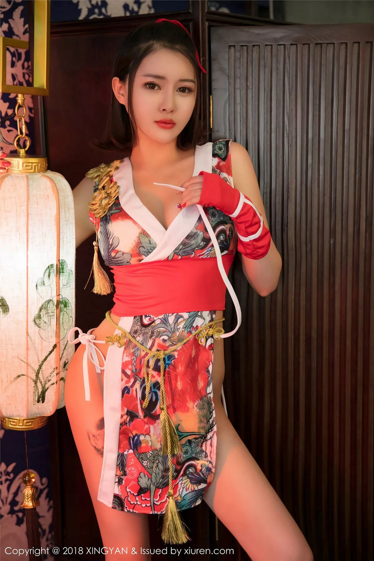 秀人集.com_[XINGYAN星颜社]Vol.028_女神廿十新春特辑吊带连身裙无内真空秀白嫩翘臀诱惑写真40P