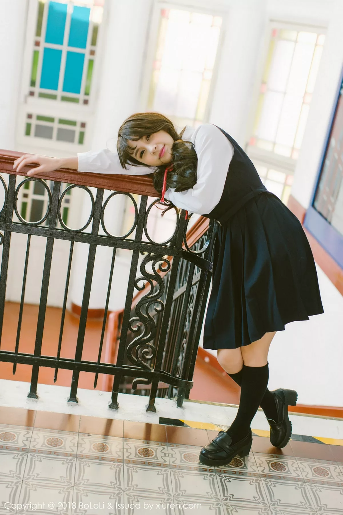 秀人集.com_[Tukmo兔几盟]Vol.113_嫩模夏美酱户外古典优雅洛丽塔系列+清纯可爱学生制服写真62P