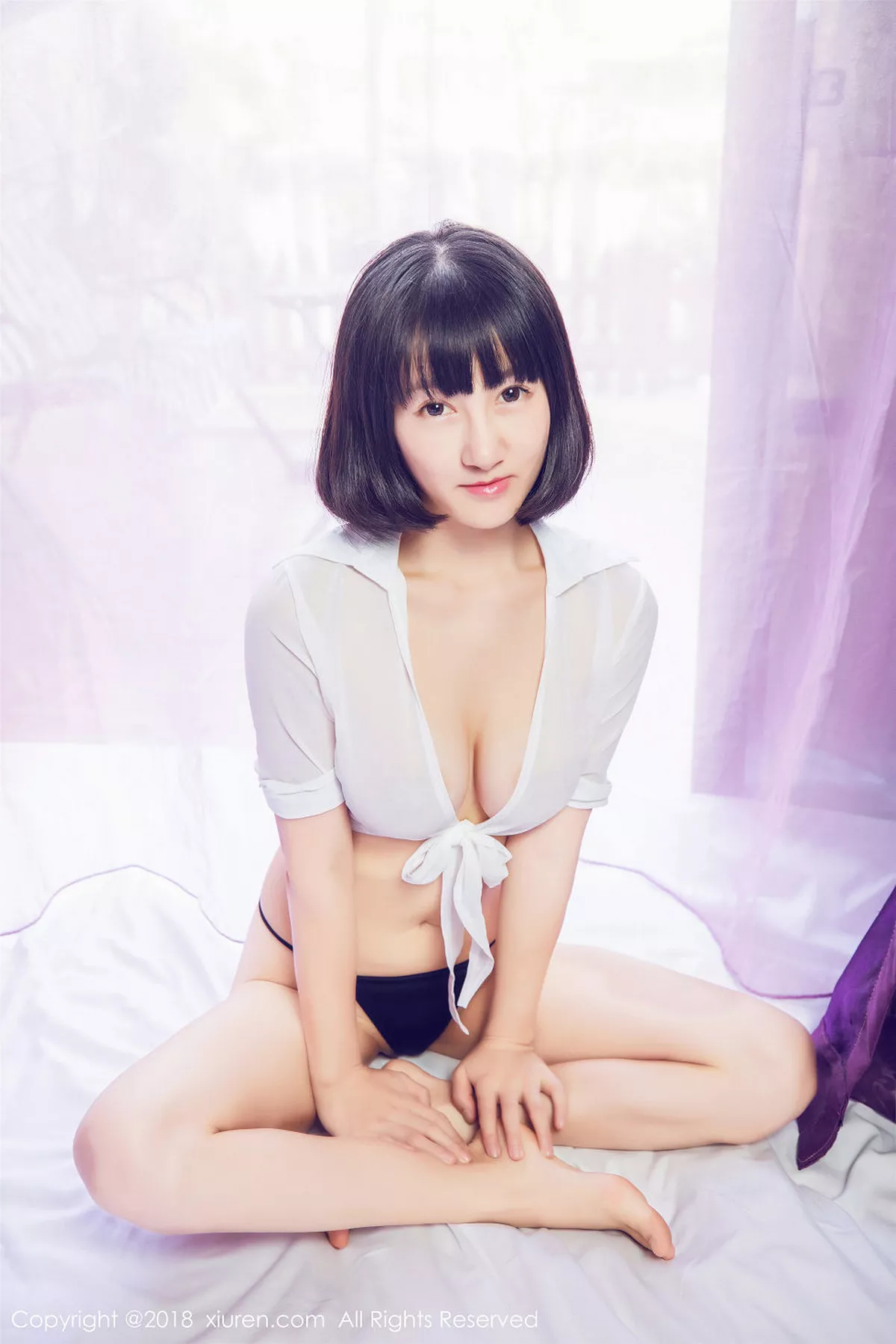 秀人集.com_[XiuRen秀人网]No.933_嫩模小探戈私房白色蕾丝内裤全裸上身傲人美乳极致诱惑写真67P