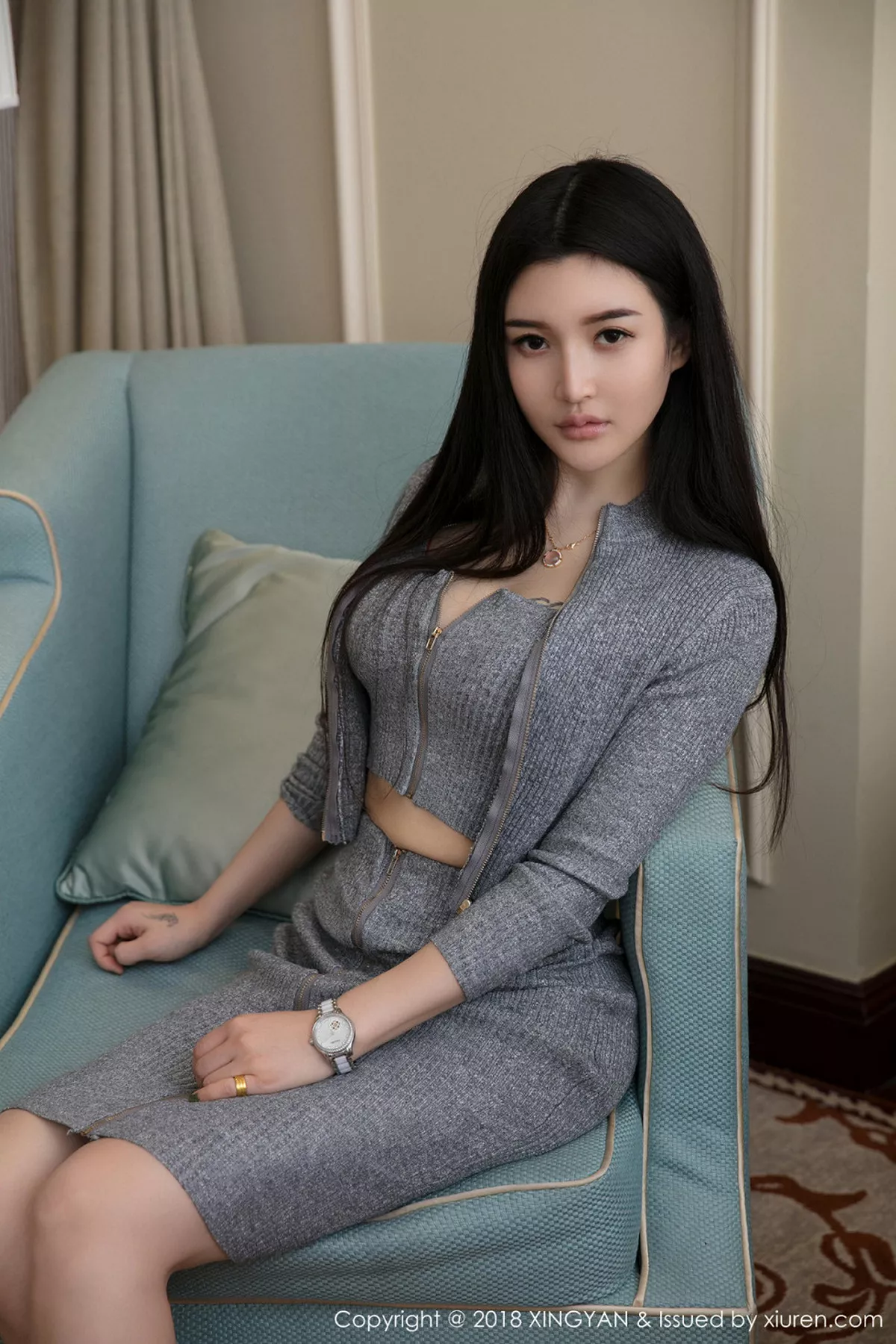 秀人集.com_[XINGYAN星颜社]Vol.034_嫩模李柯颖职场美女性感套装+白衬衣配黑色内衣诱惑写真49P