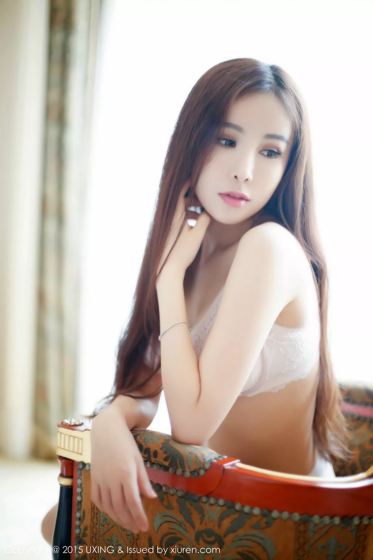 秀人集.com_[UXING优星馆]Vol.018_靓丽嫩模吕婉柔Angelin性感内衣丰乳翘臀诱惑写真70P