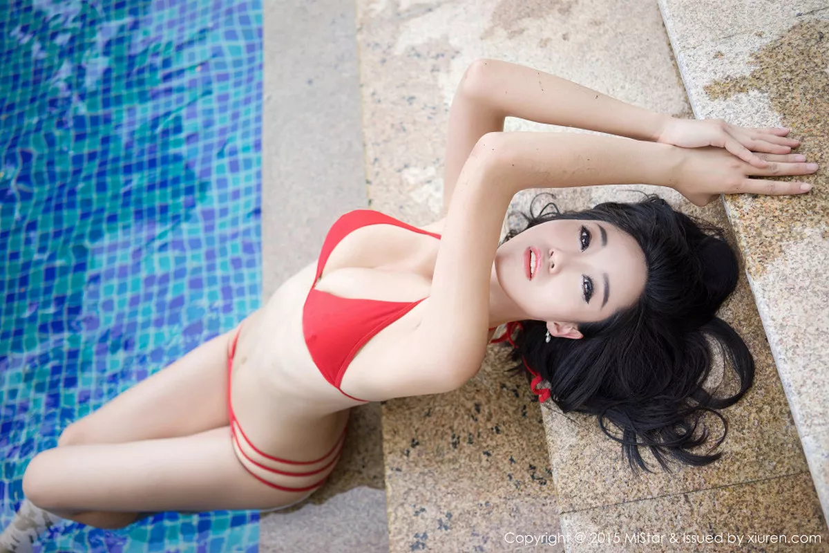 秀人集.com_[MiStar魅妍社]Vol.027_嫩模Ashely丽丽三亚旅拍黑色情趣薄纱白嫩美乳诱惑60P