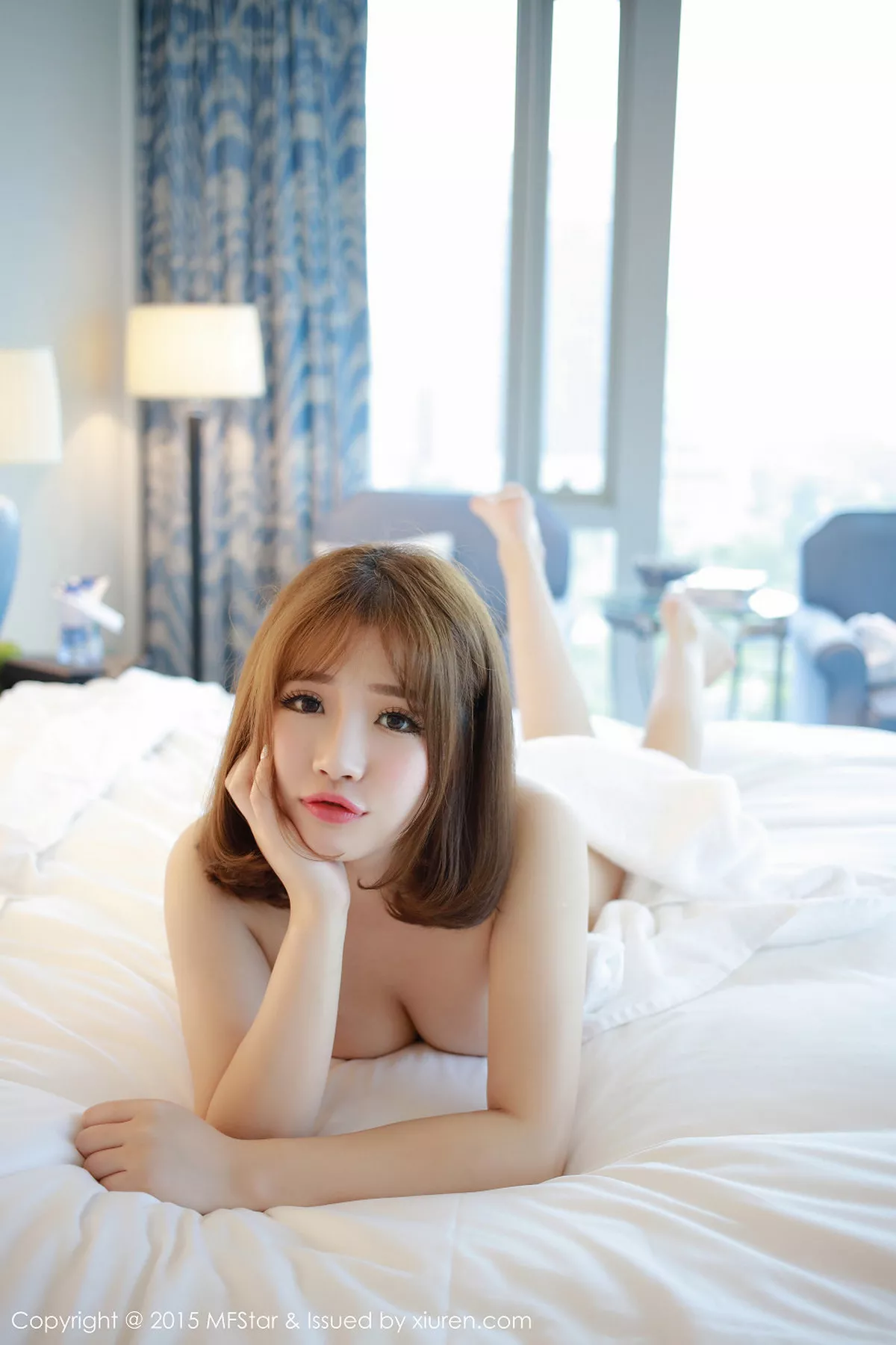秀人集.com_[MFStar模范学院]Vol.024_嫩模徐cake居家私房大尺度白嫩豪乳撩人诱惑写真50P