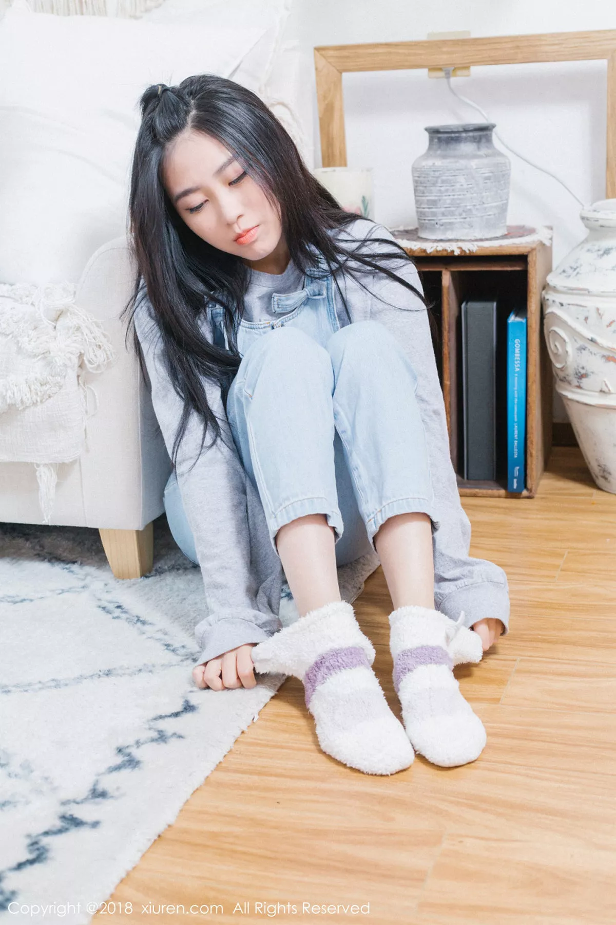 秀人集.com_[XiuRen秀人网]No.1024_女神许诺Sabrina居家早安女友系列床上慵懒迷人写真82P