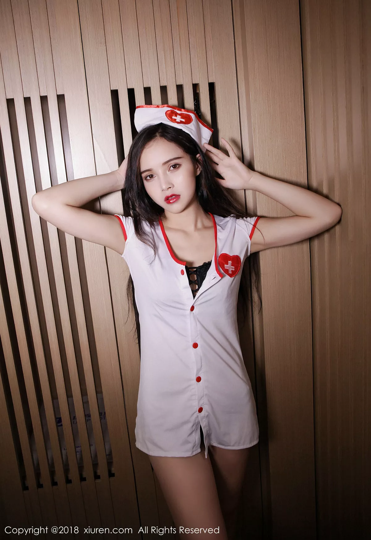 秀人集.com_[XiuRen秀人网]No.1041_嫩模小羽居家私房性感黑色内衣秀白嫩肌肤迷人诱惑写真50P