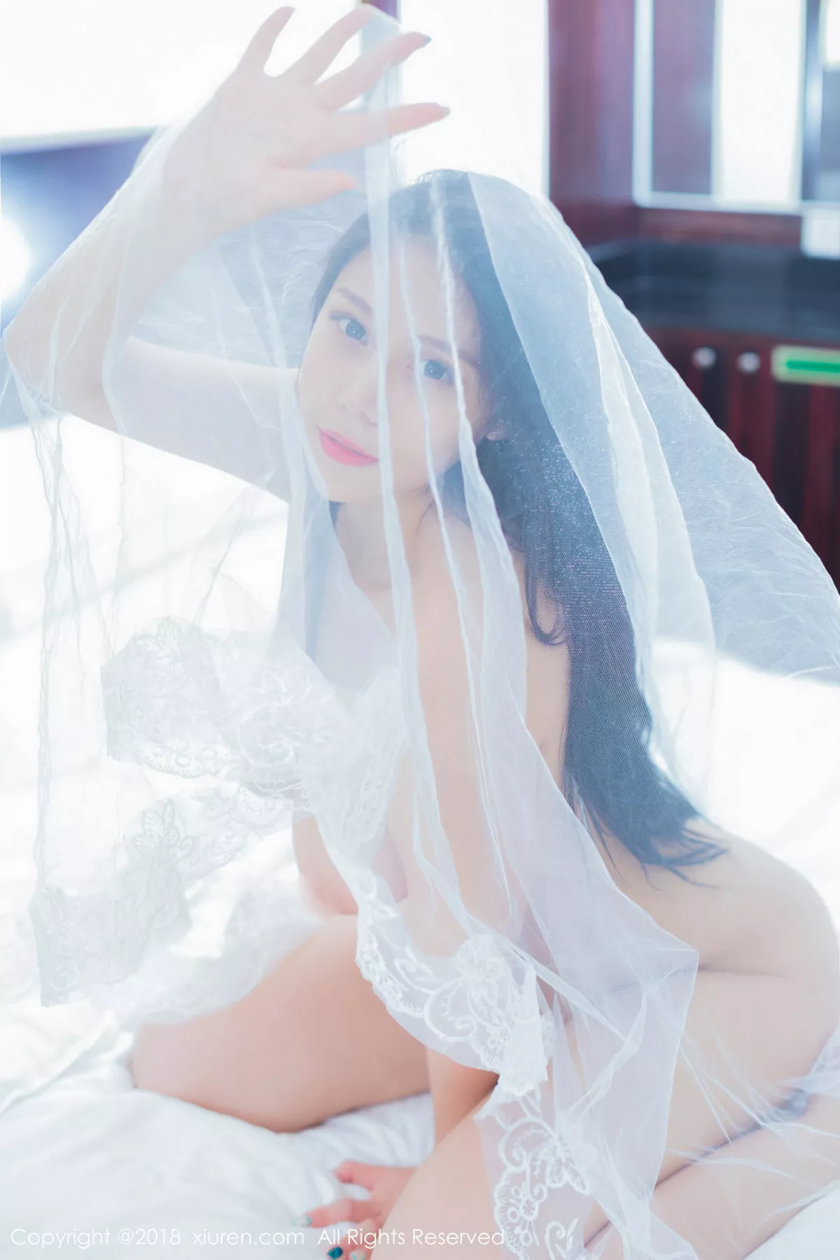 秀人集.com_[XiuRen秀人网]No.1054_嫩模若可私房白色薄纱裹身无内真空透视露豪乳火辣诱惑写真50P