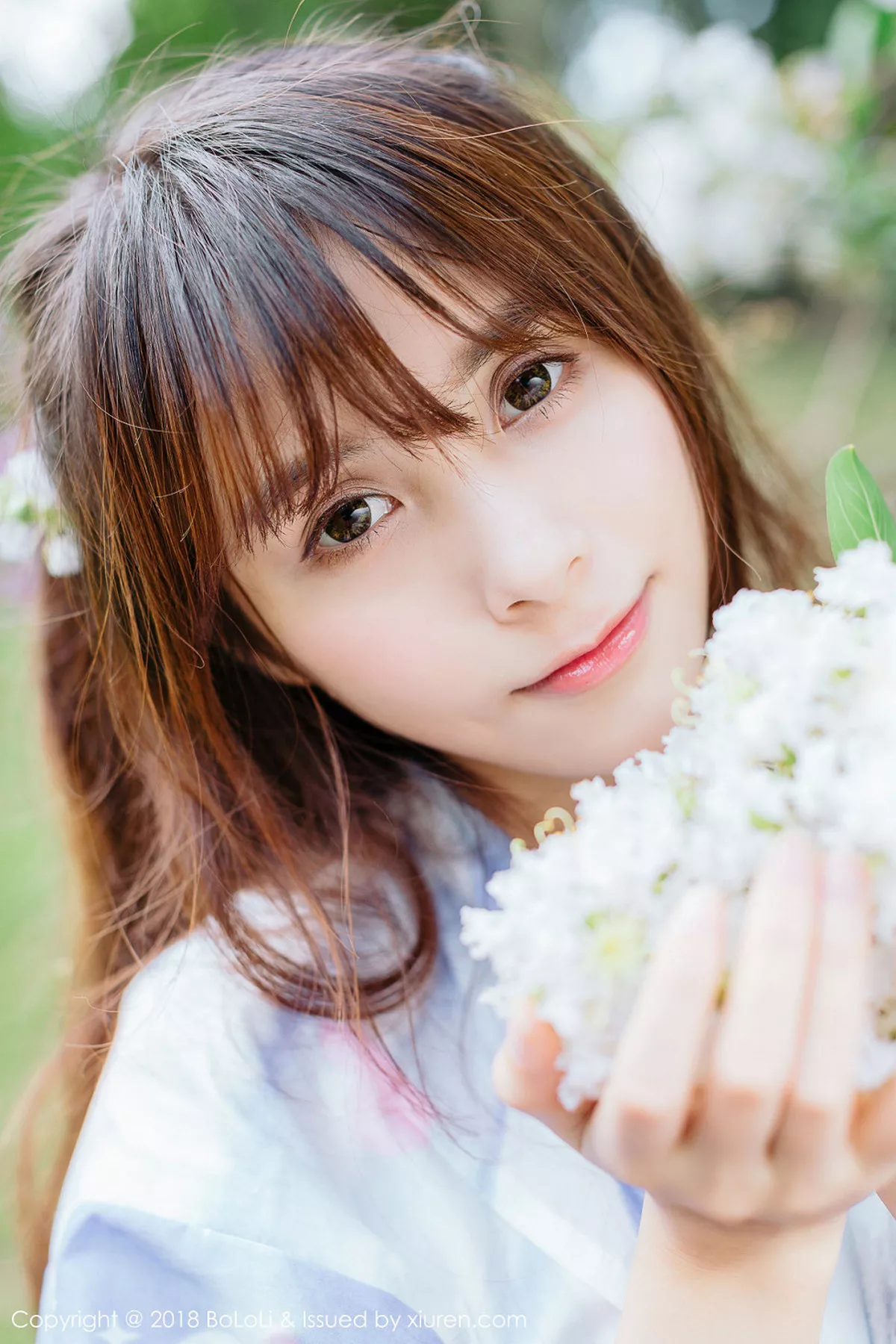 秀人集.com_[Tukmo兔几盟]Vol.118_嫩模夏美酱户外日系百花裙配白丝袜清新迷人写真61P