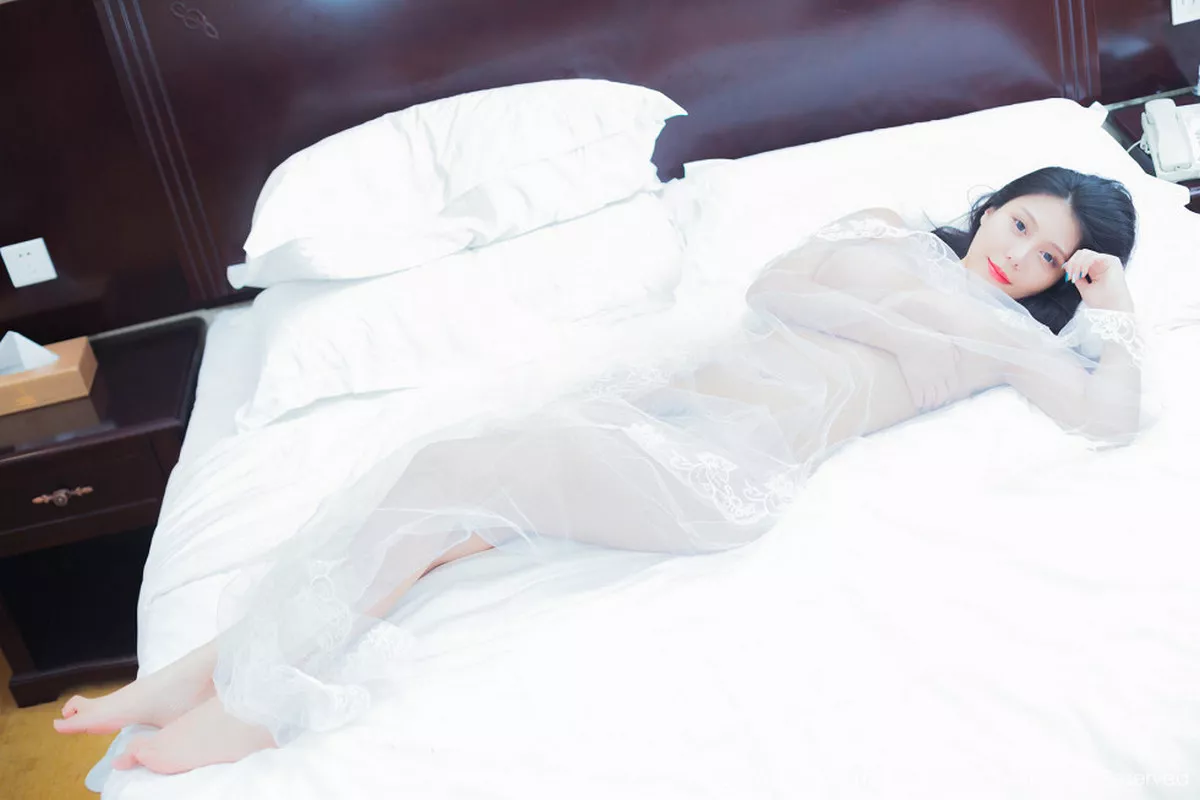 秀人集.com_[XiuRen秀人网]No.1054_嫩模若可私房白色薄纱裹身无内真空透视露豪乳火辣诱惑写真50P