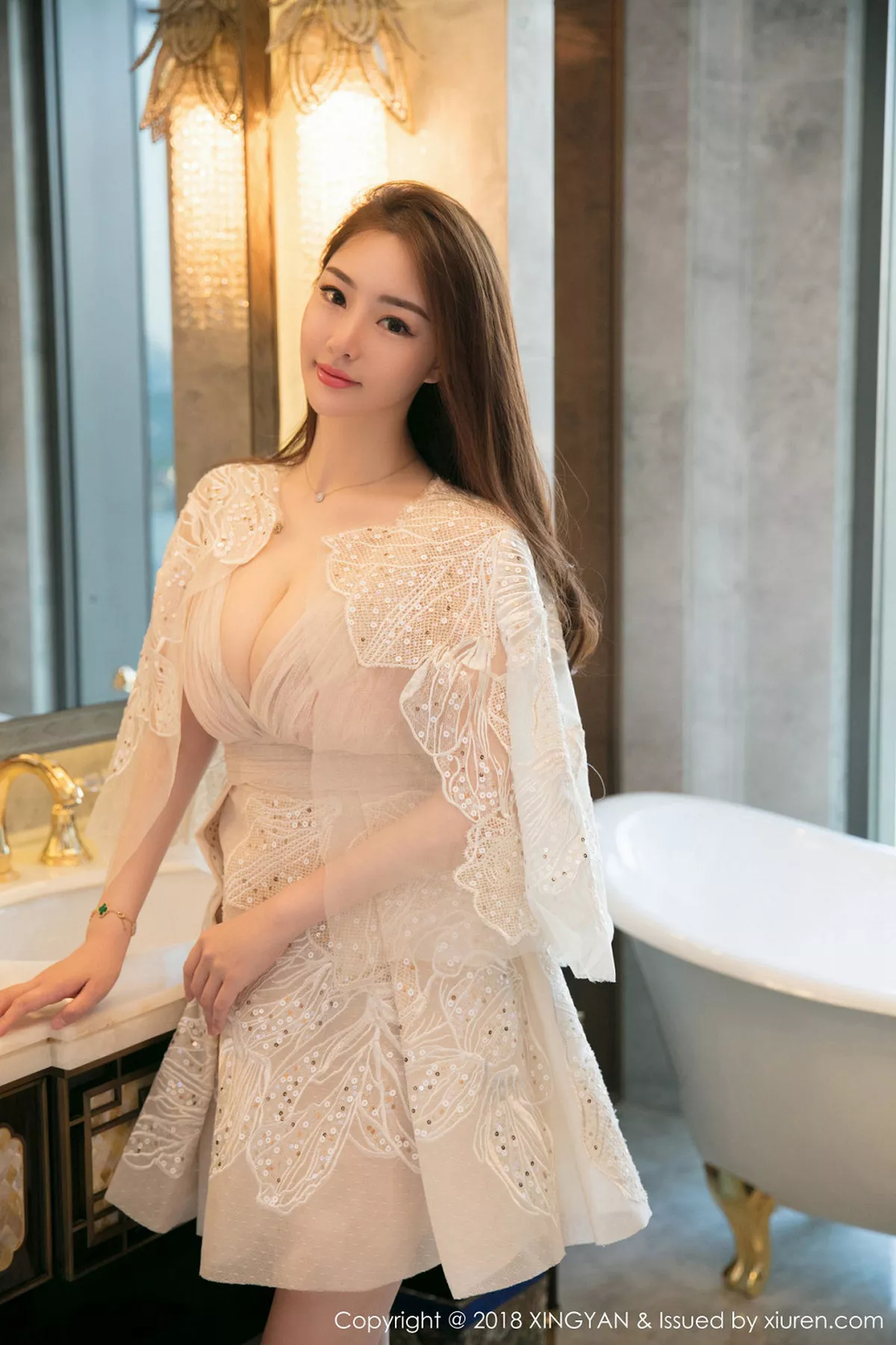 秀人集.com_[XINGYAN星颜社]Vol.066_丽质美女卓雅私房黑色蕾丝情趣内衣秀豪乳翘臀火辣诱惑写真41P