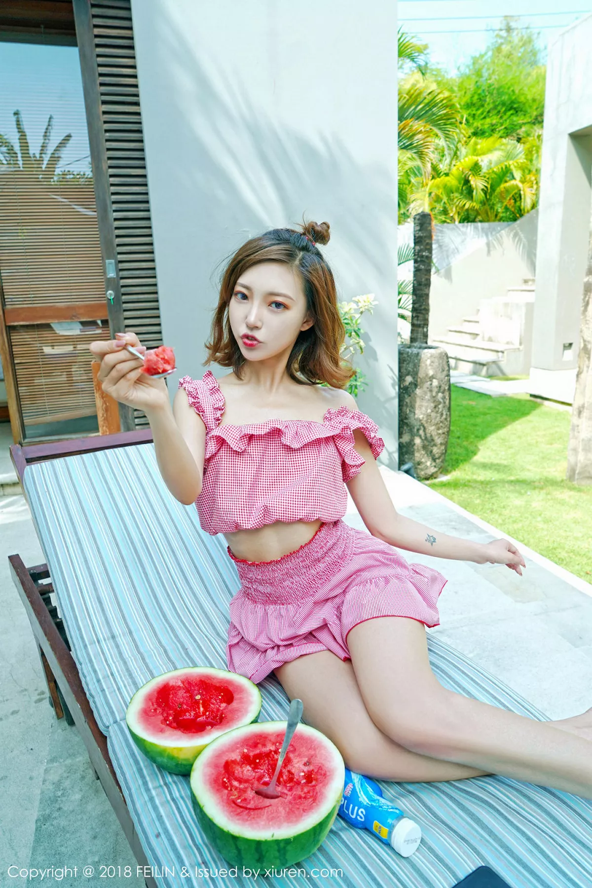 秀人集.com_[FeiLin嗲囡囡]Vol.150_嫩模冯木木LRIS班塔延岛旅拍性感内衣秀一字马诱惑写真50P