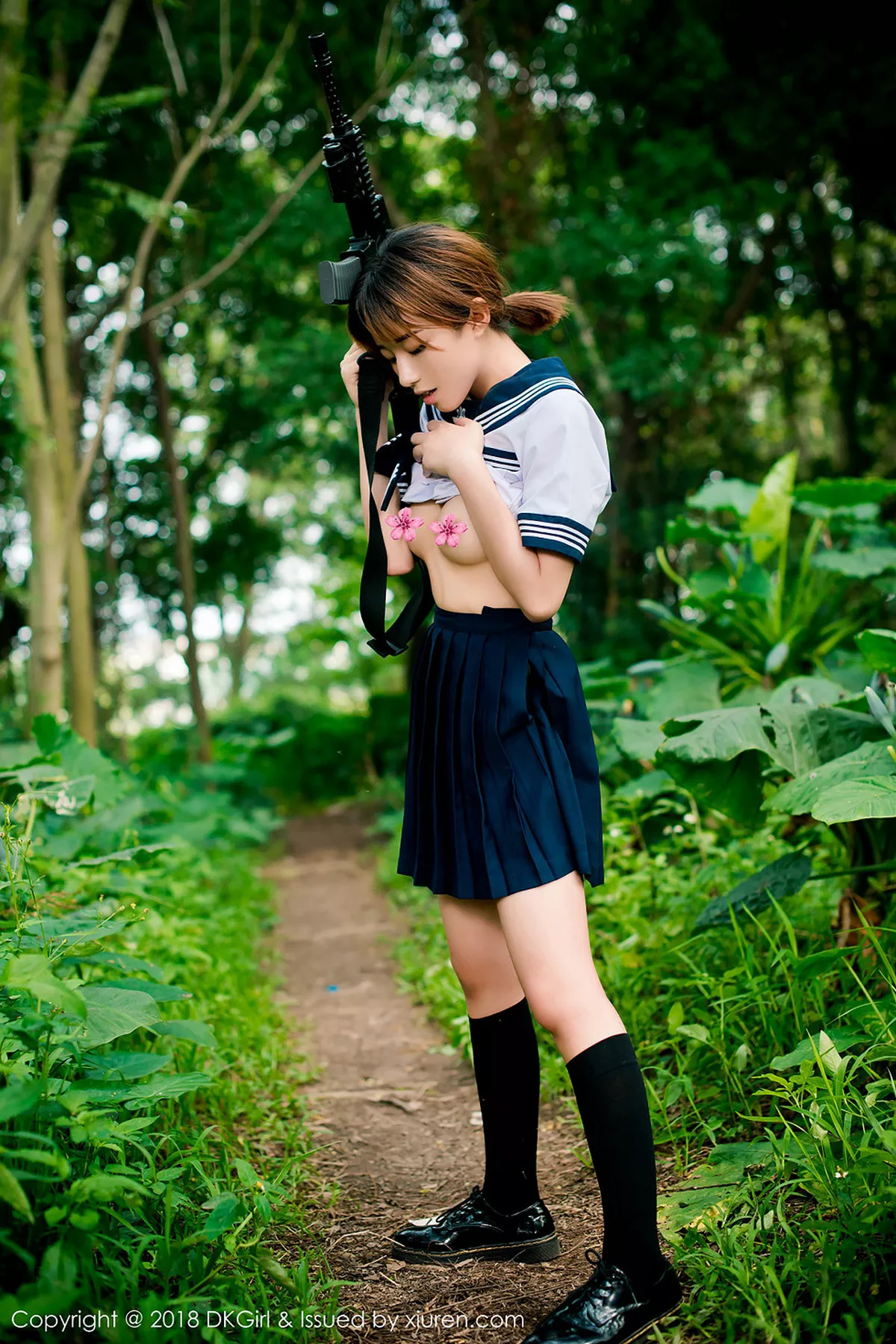 秀人集.com_[DKGirl御女郎]Vol.076_嫩模仓井优香户外三点式内衣狂野露出秀美乳翘臀诱惑写真61P